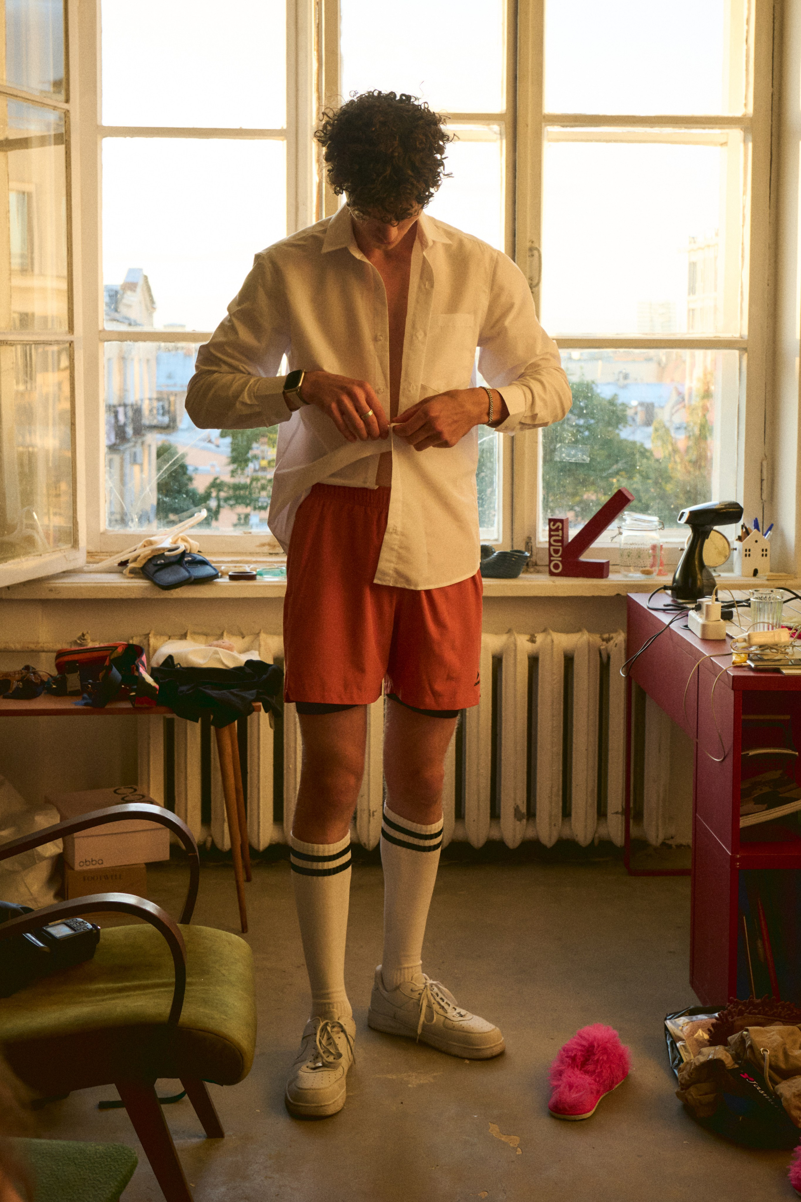 Бэкстейдж для Вовы и Полины. Фотограф Валерий Федяев | vallerzu