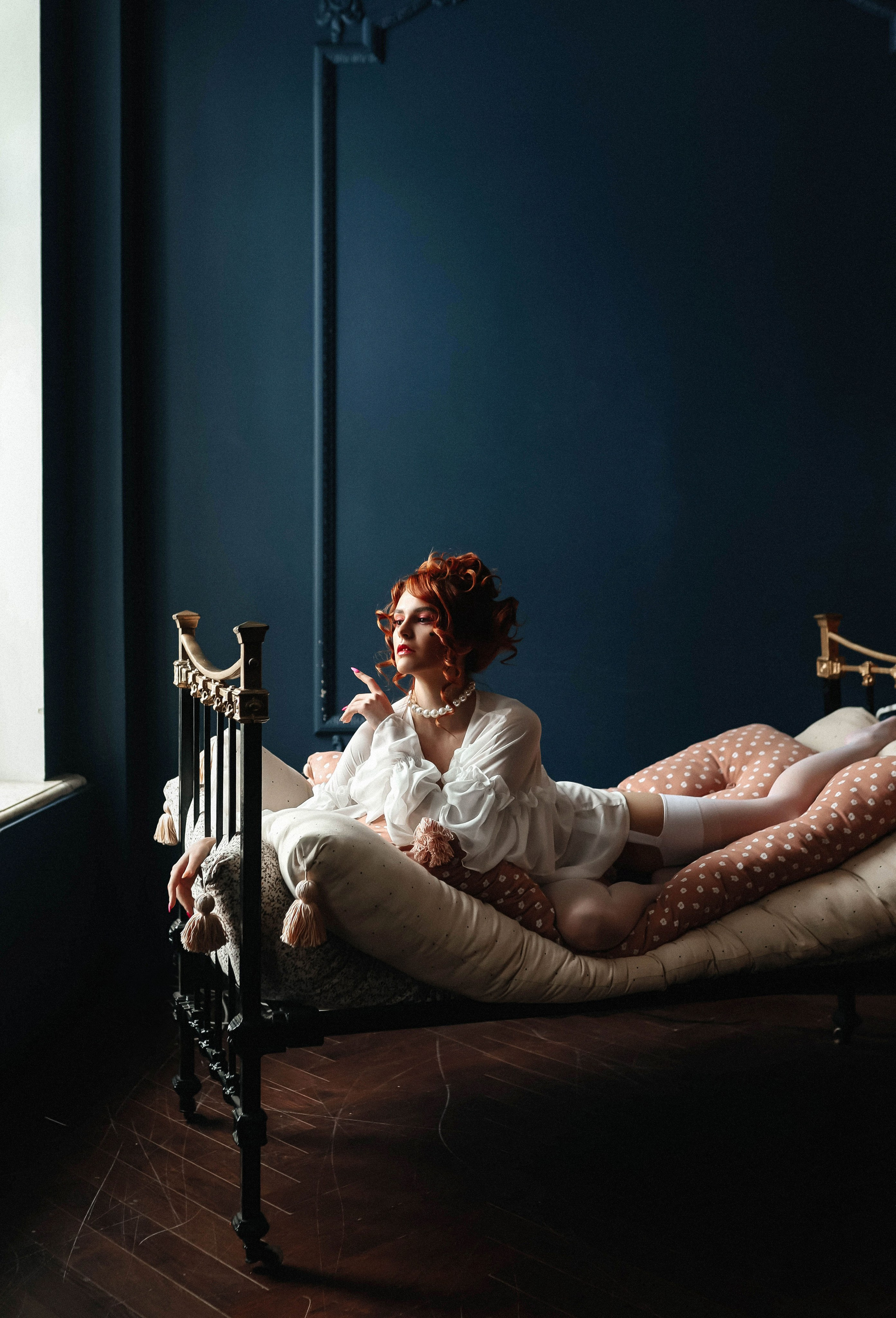 Женская фотосессия в стиле Винтаж. Свадебный и семейный фотограф в Москве