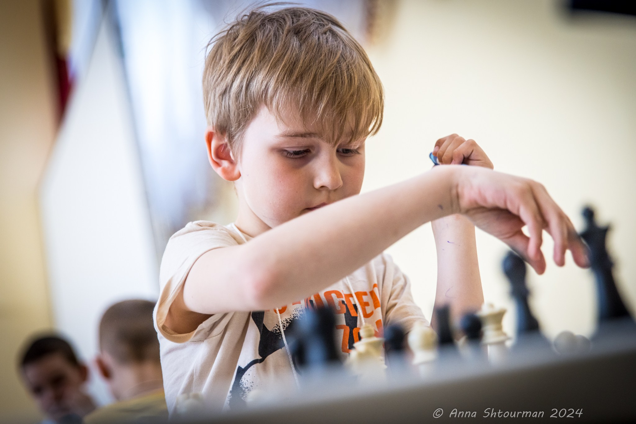 2024 Первенство России по шахматам до 9 лет (Кострома, Россия). Фотограф Анна Штурман (репортажная съёмка любых событий и мероприятий) Anna Shtourman photographer