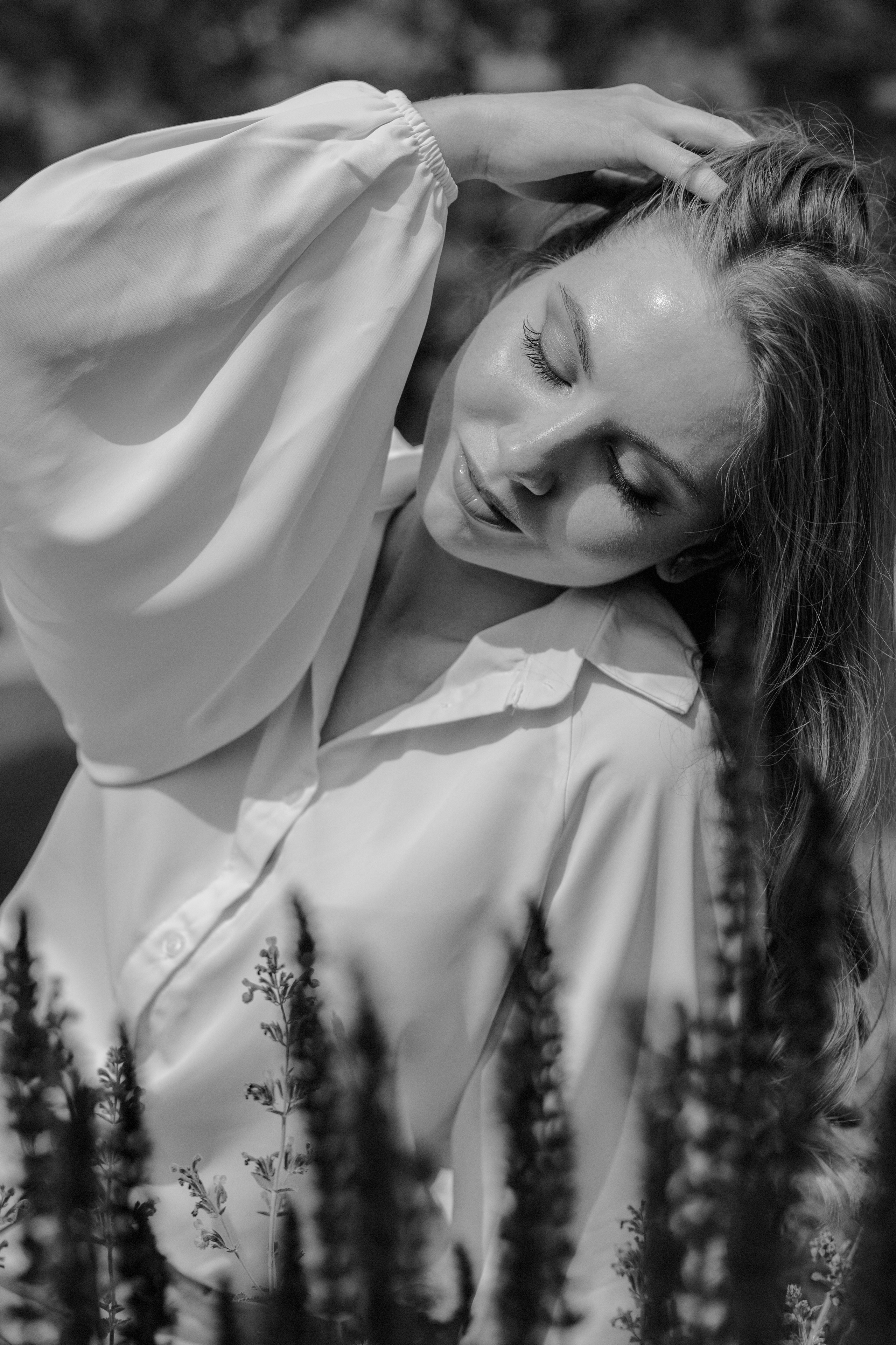 Анна и цветы. Семейный фотограф в Самаре и Казани Александра Никитина