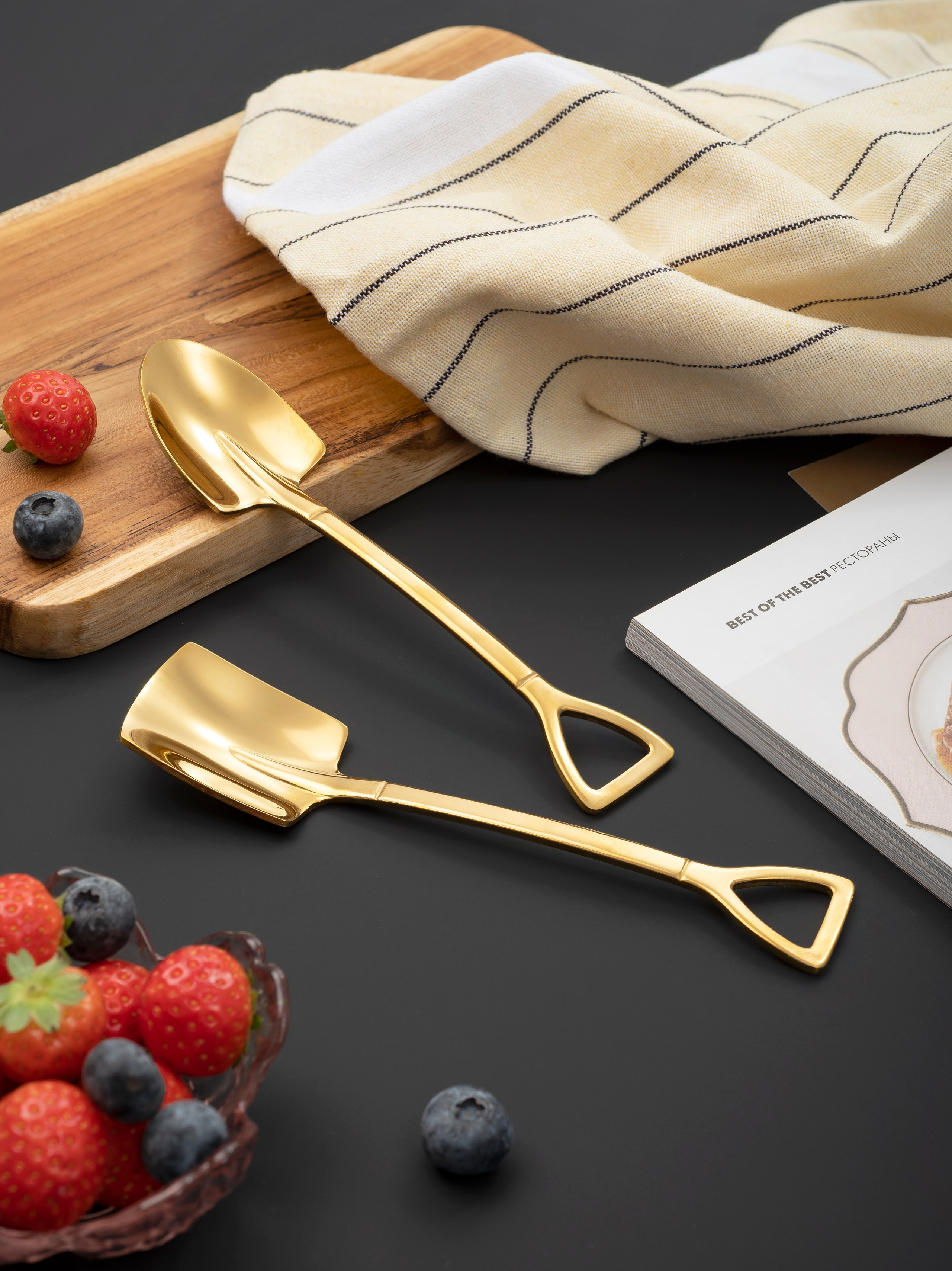 Фотосъемка десертных ложечек для вайлдберриз