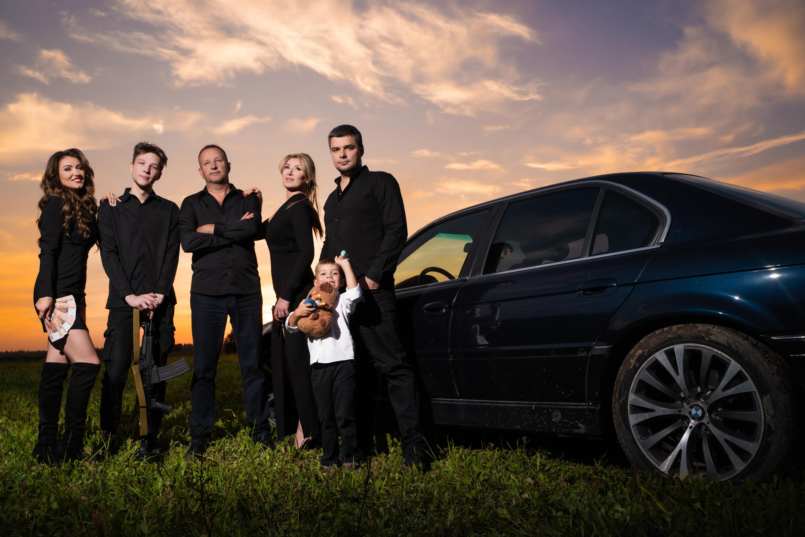 Гангстерская фотосессия. Фотограф и видеограф Евгений Романов Санкт-Петербург