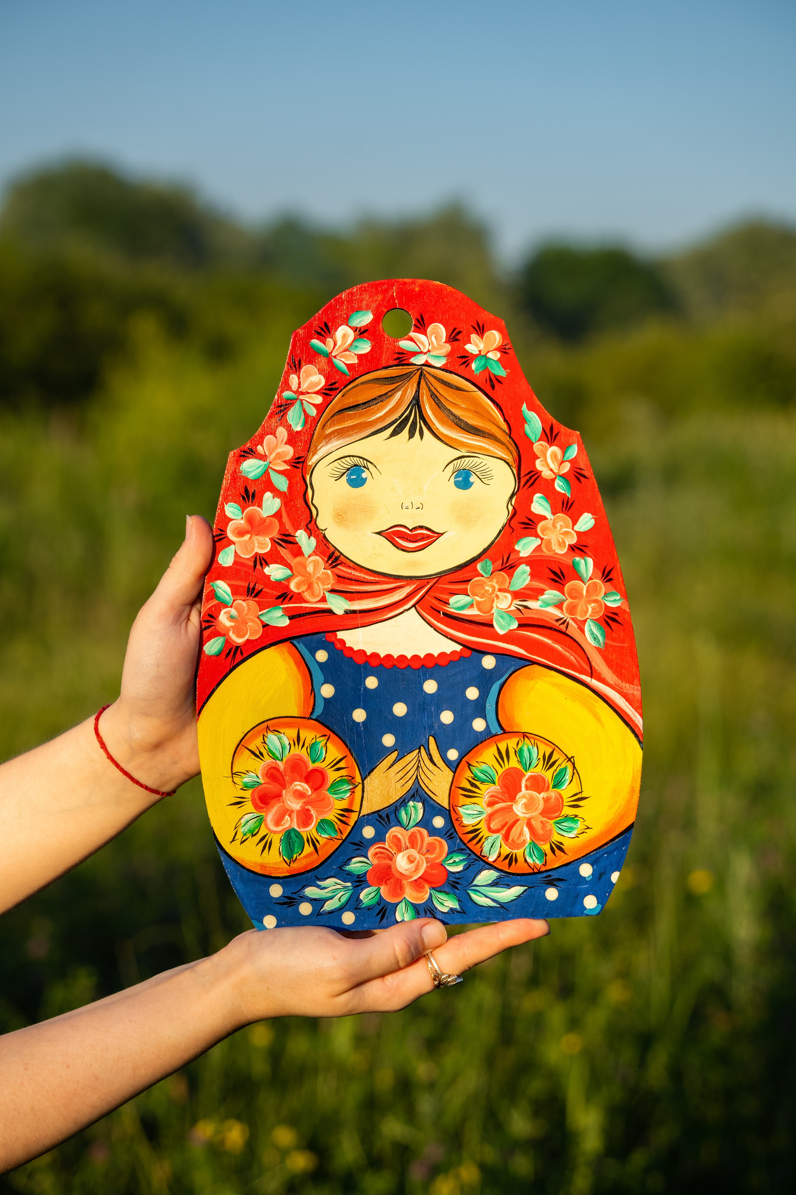 Хохломская роспись, автор Елизавета Васильева. Sergmovich — Фиксирую реальность наилучшим образом