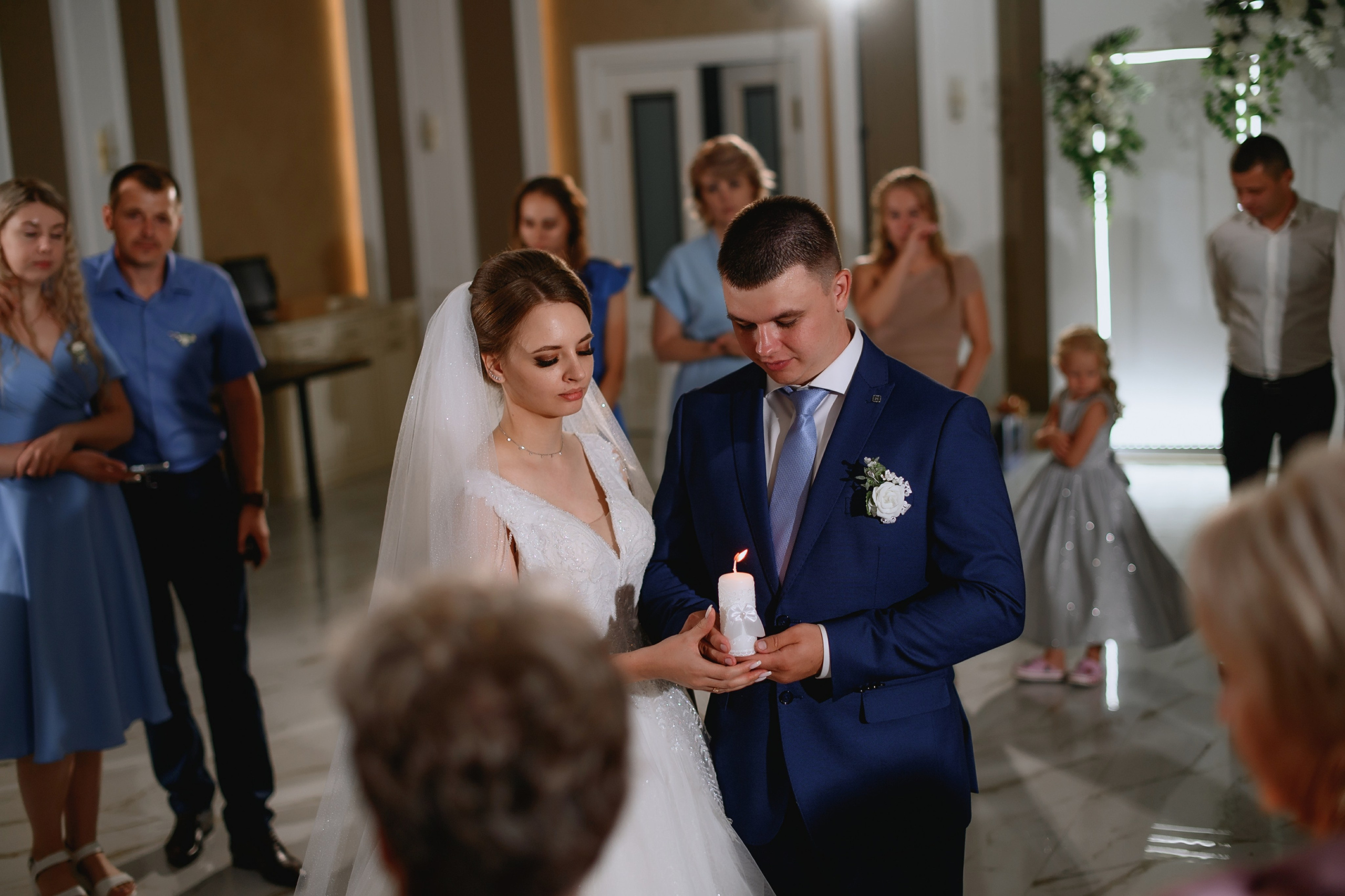 Репортажные моменты. Свадебный банкет. Фотограф Котова Валентина