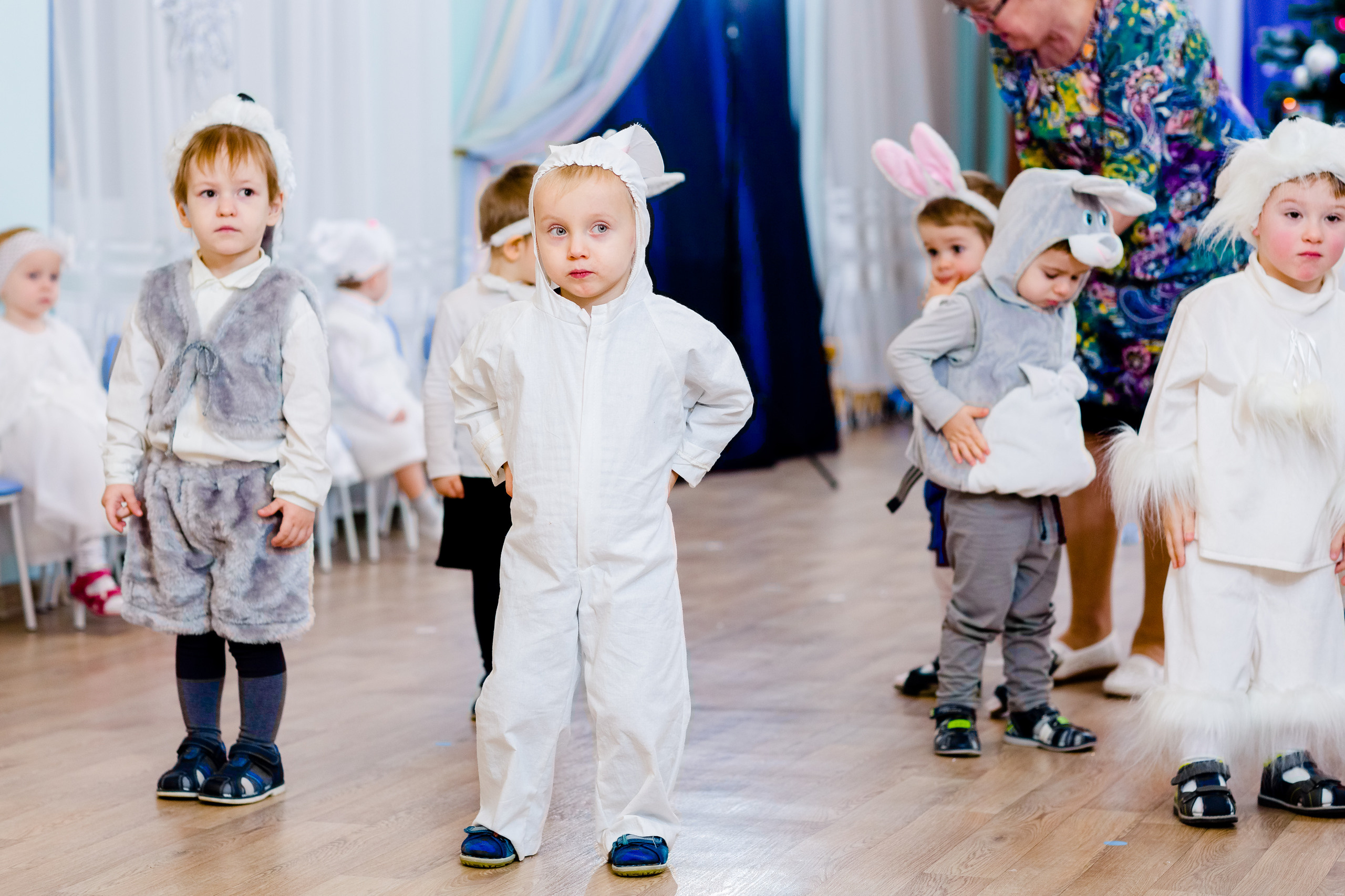 Малыши утренник. Детский и семейный фотограф в Санкт-Петербурге Елена Крюкова