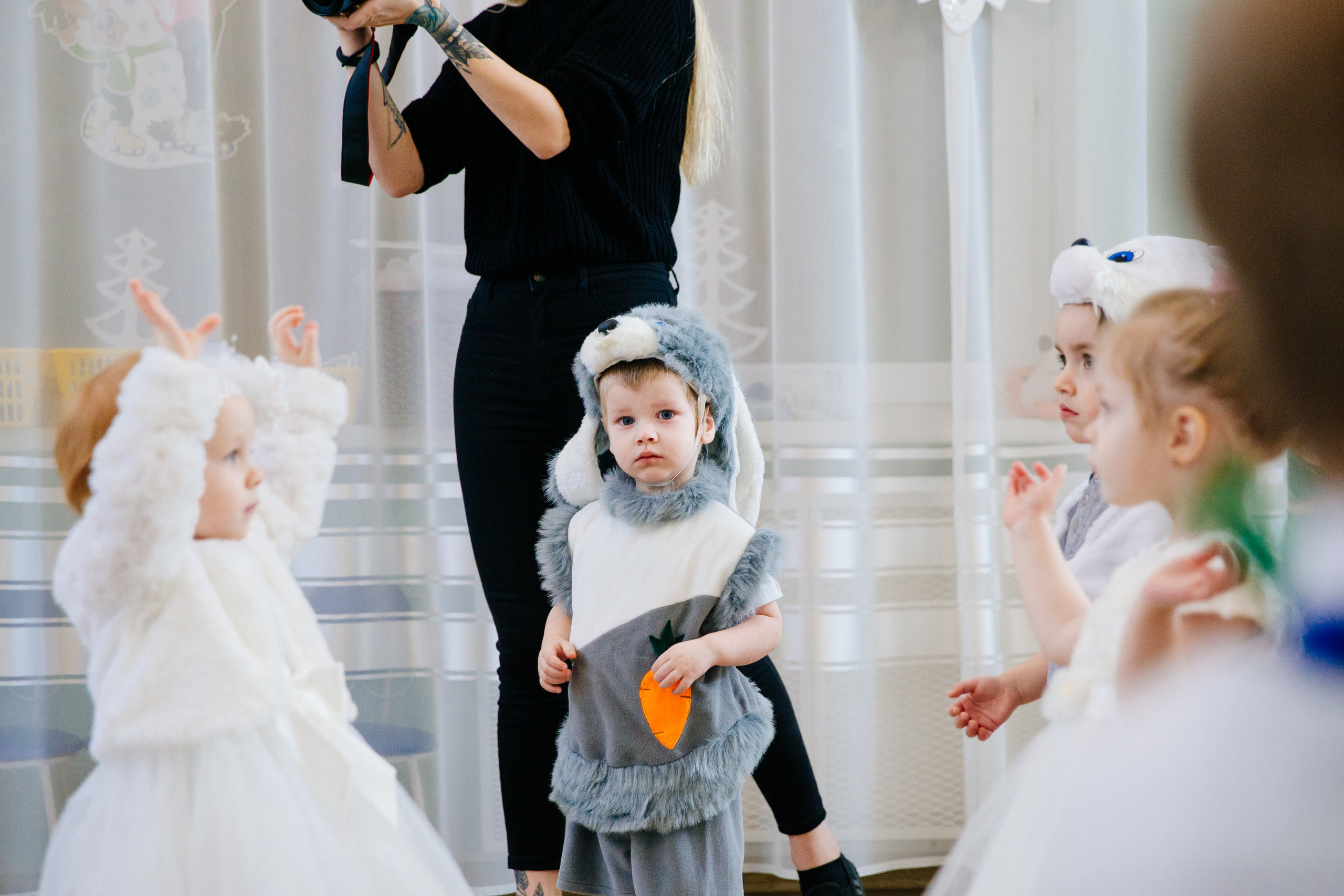 Малыши утренник. Детский и семейный фотограф в Санкт-Петербурге Елена Крюкова