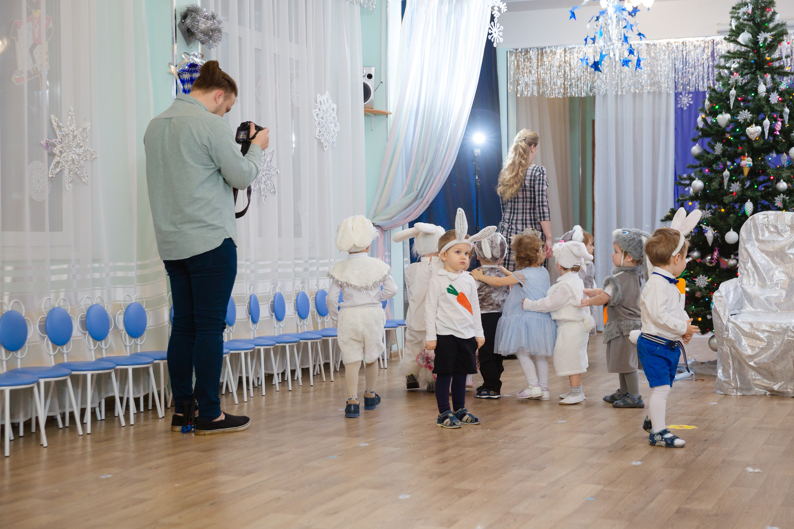 Малыши утренник. Детский и семейный фотограф в Санкт-Петербурге Елена Крюкова