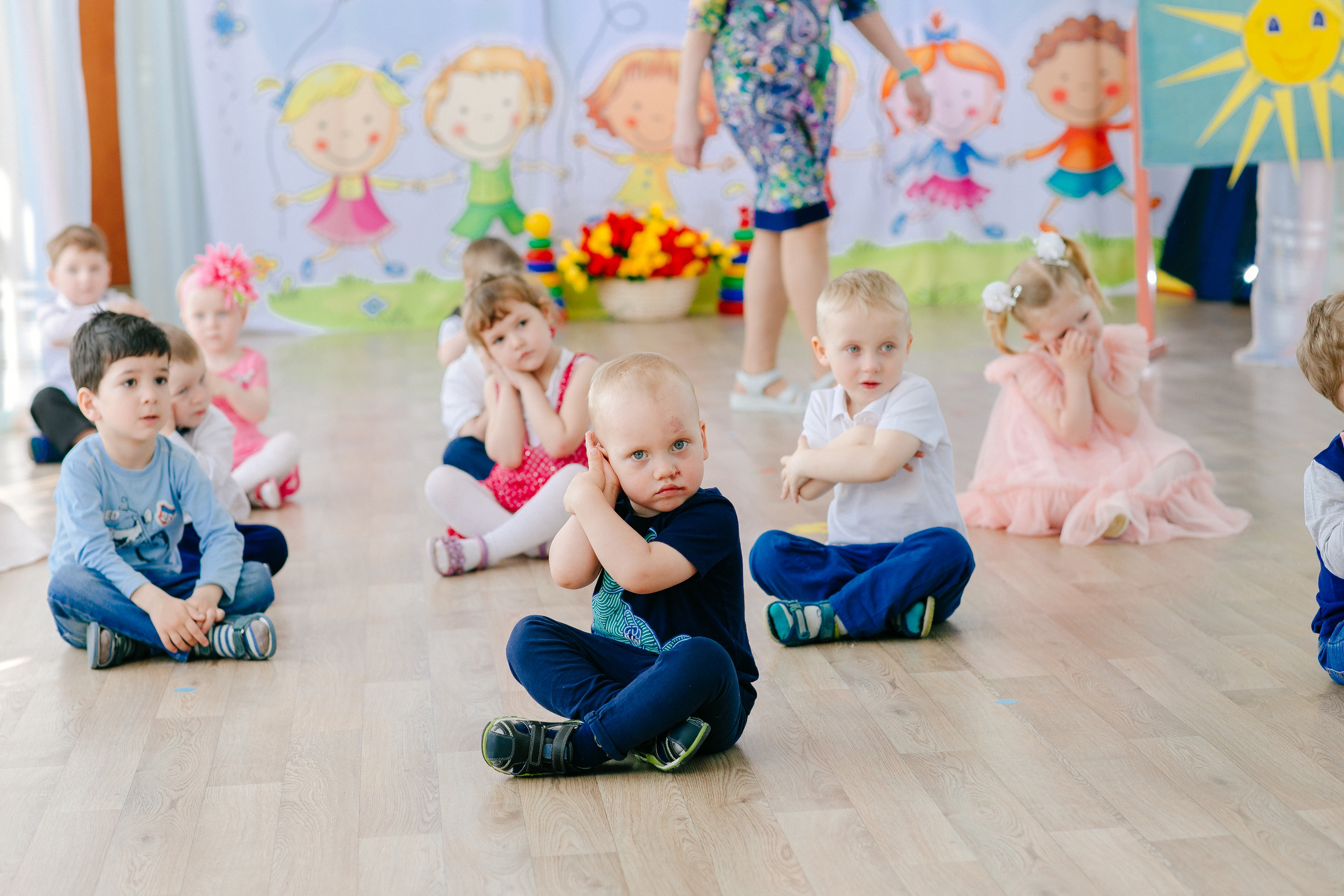 Утренник 8 марта у малышей. Детский и семейный фотограф в Санкт-Петербурге Елена Крюкова