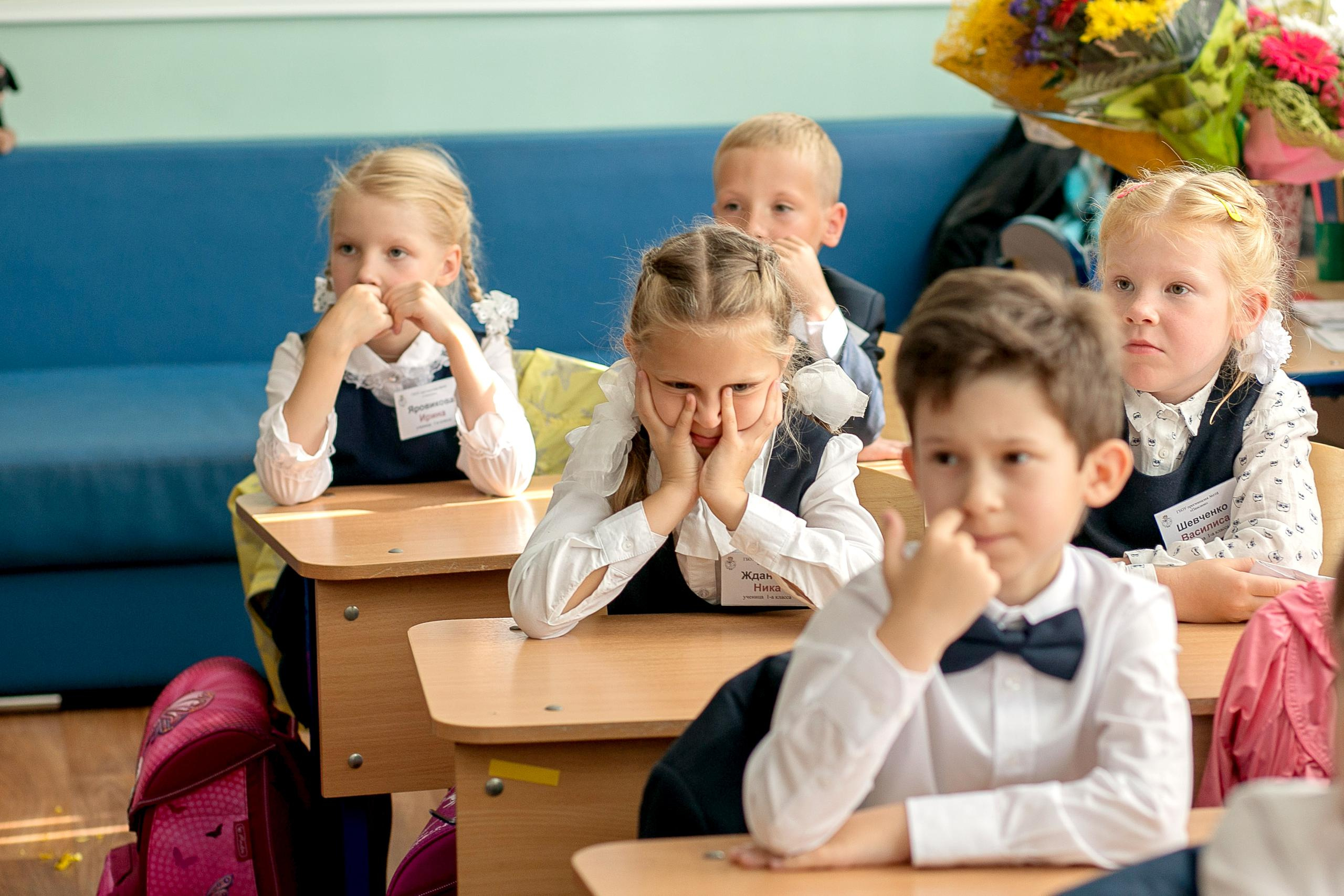 Фотосъемка в первом классе. Детский и семейный фотограф в Санкт-Петербурге Елена Крюкова