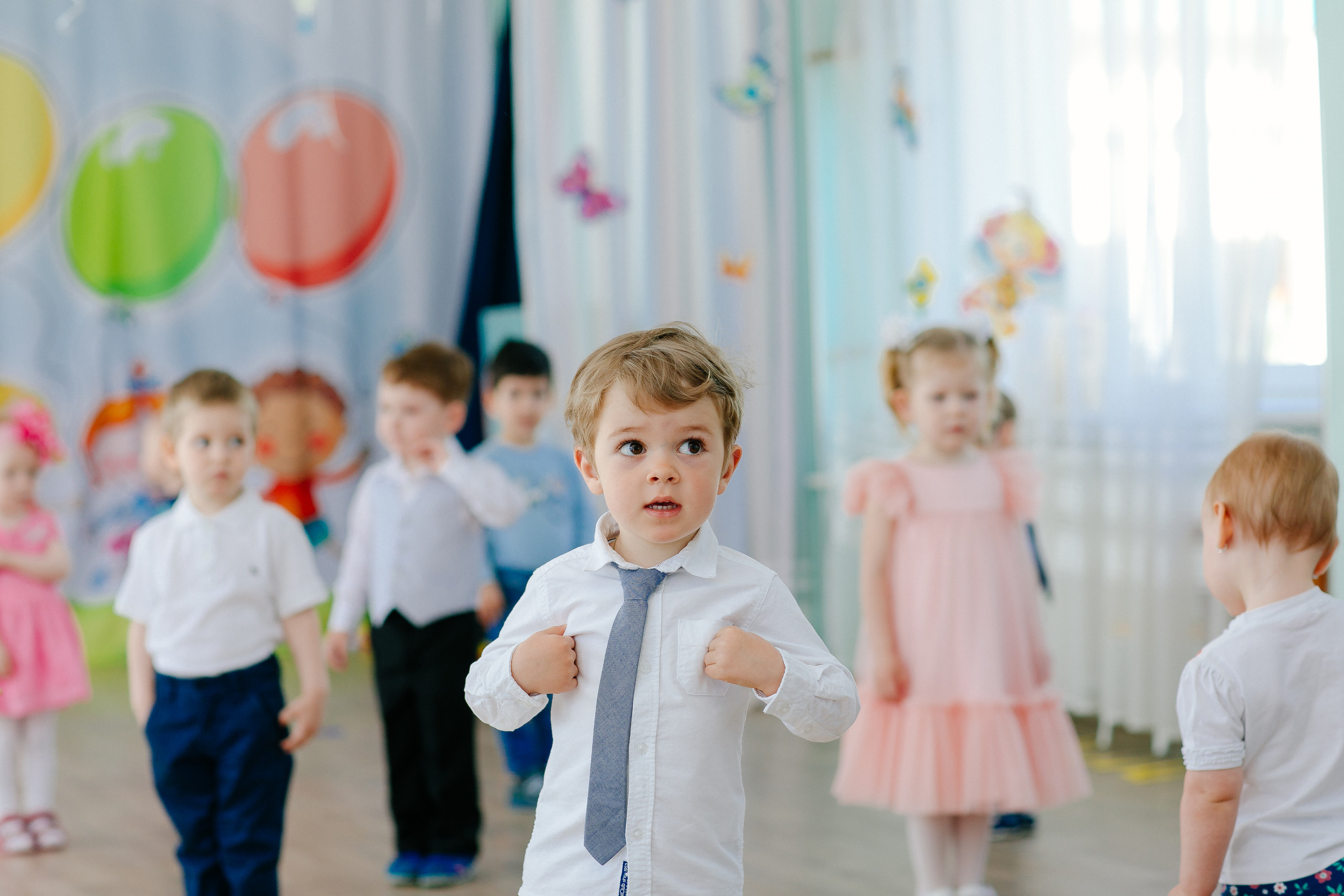 Утренник 8 марта у малышей. Детский и семейный фотограф в Санкт-Петербурге Елена Крюкова