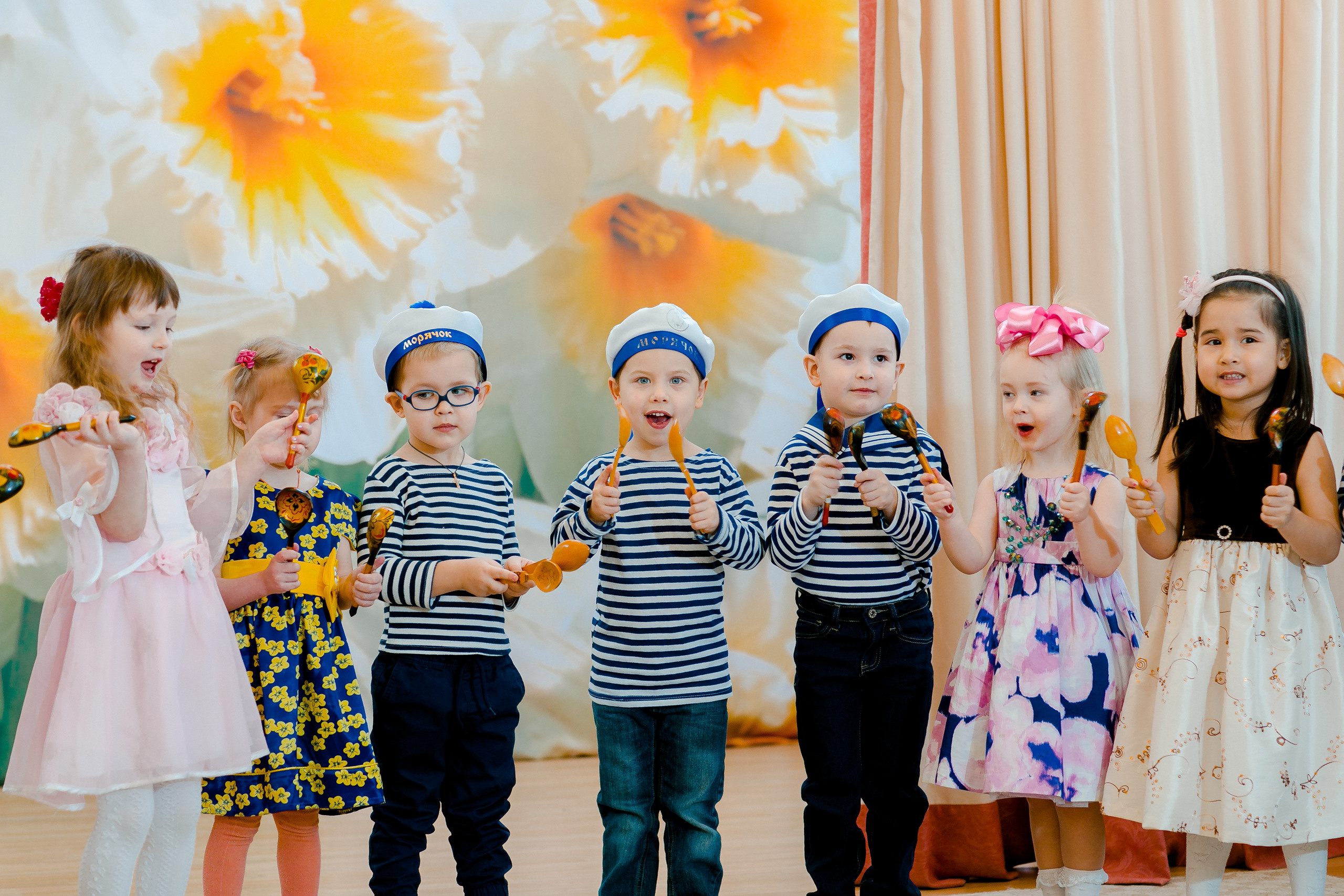 Утренник весна. Детский и семейный фотограф в Санкт-Петербурге Елена Крюкова