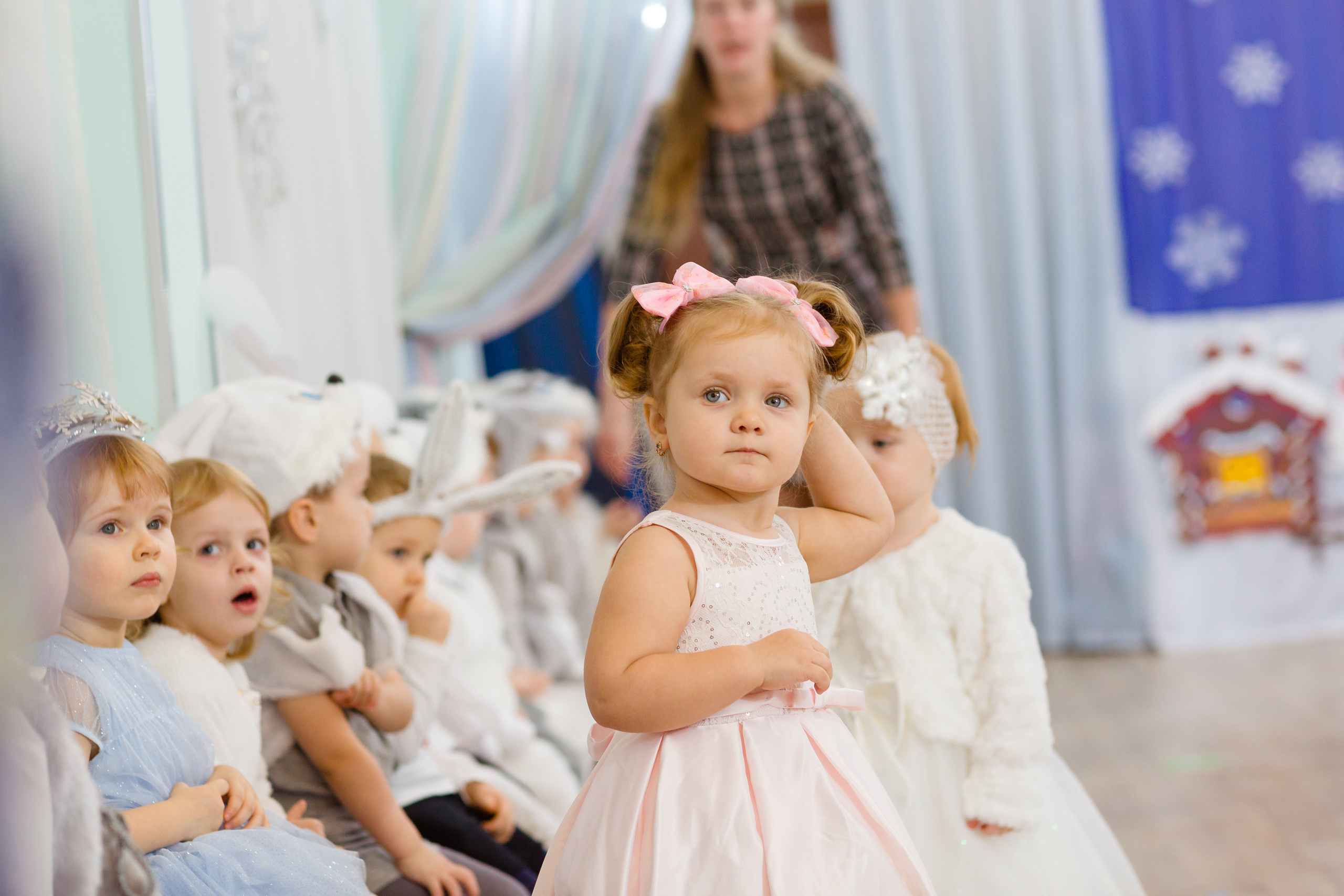 Малыши утренник. Детский и семейный фотограф в Санкт-Петербурге Елена Крюкова