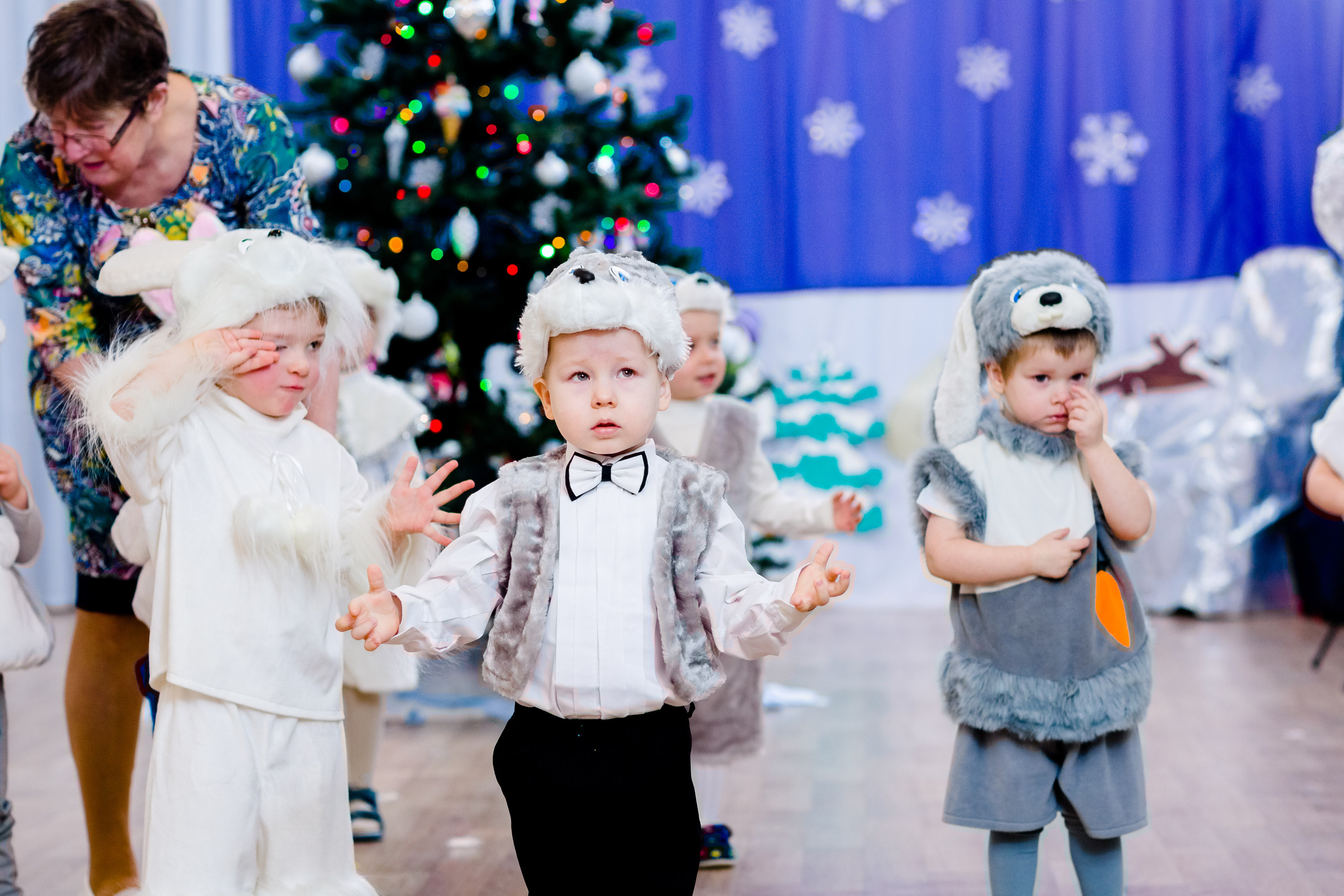 Малыши утренник. Детский и семейный фотограф в Санкт-Петербурге Елена Крюкова
