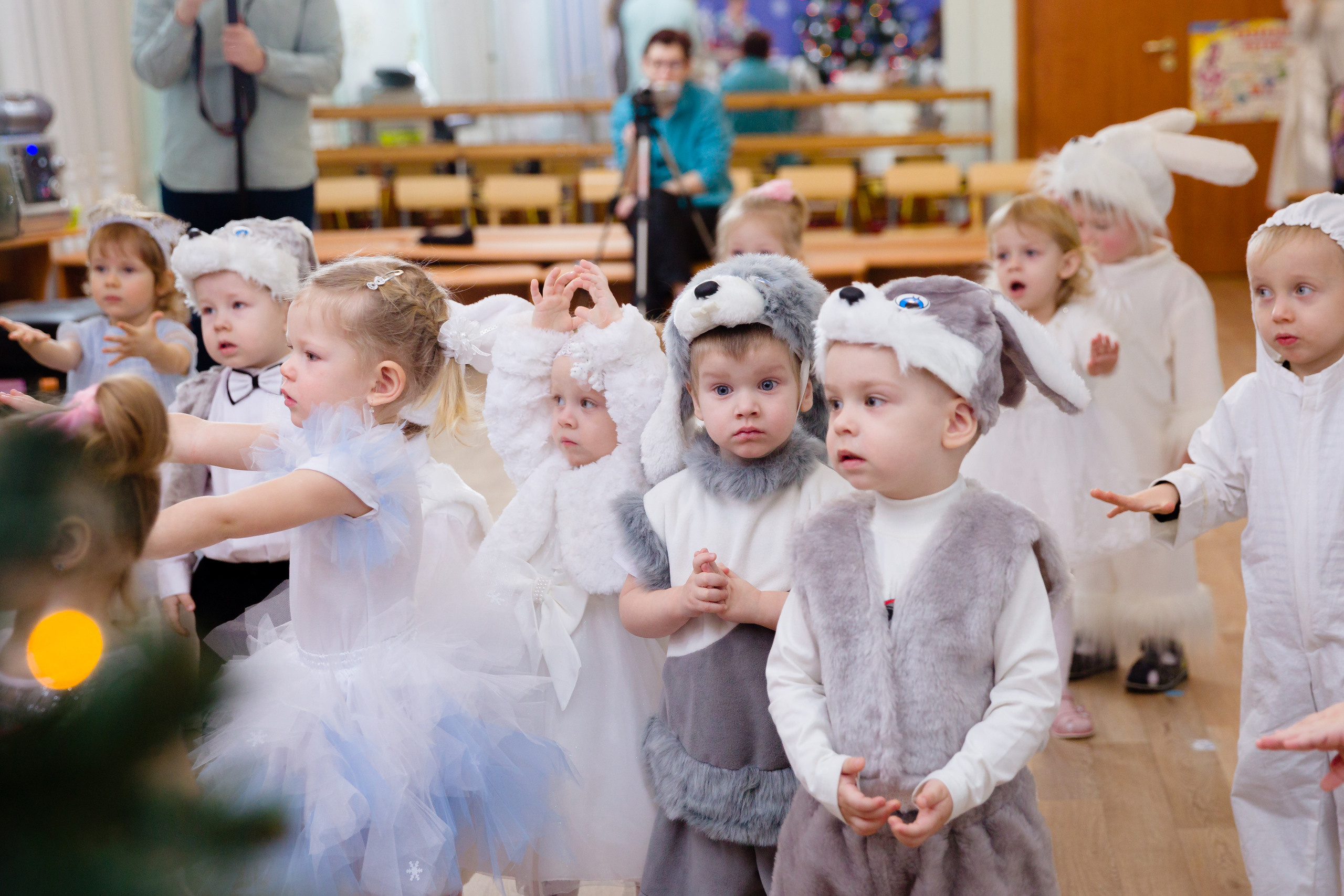 Малыши утренник. Детский и семейный фотограф в Санкт-Петербурге Елена Крюкова