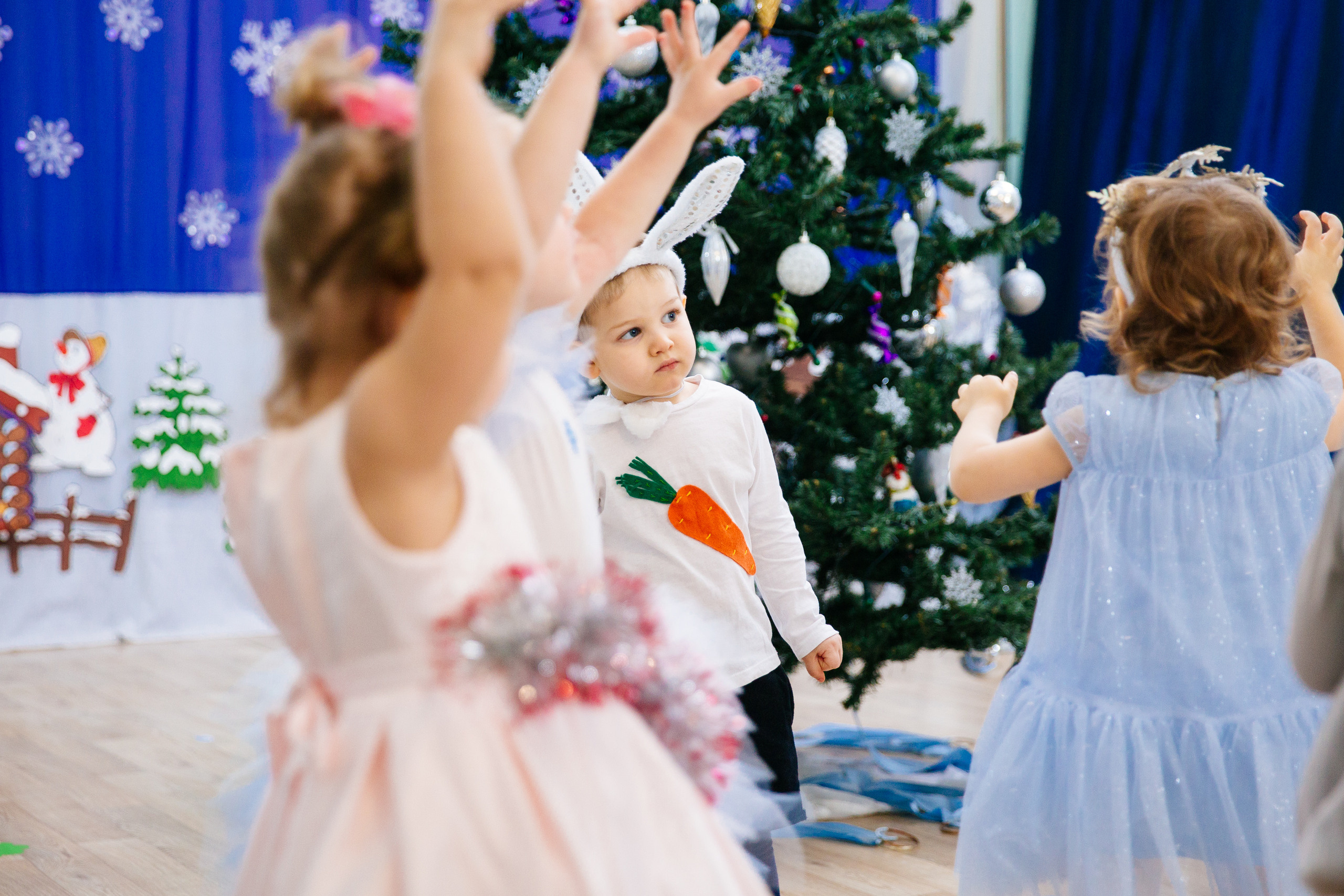Малыши утренник. Детский и семейный фотограф в Санкт-Петербурге Елена Крюкова