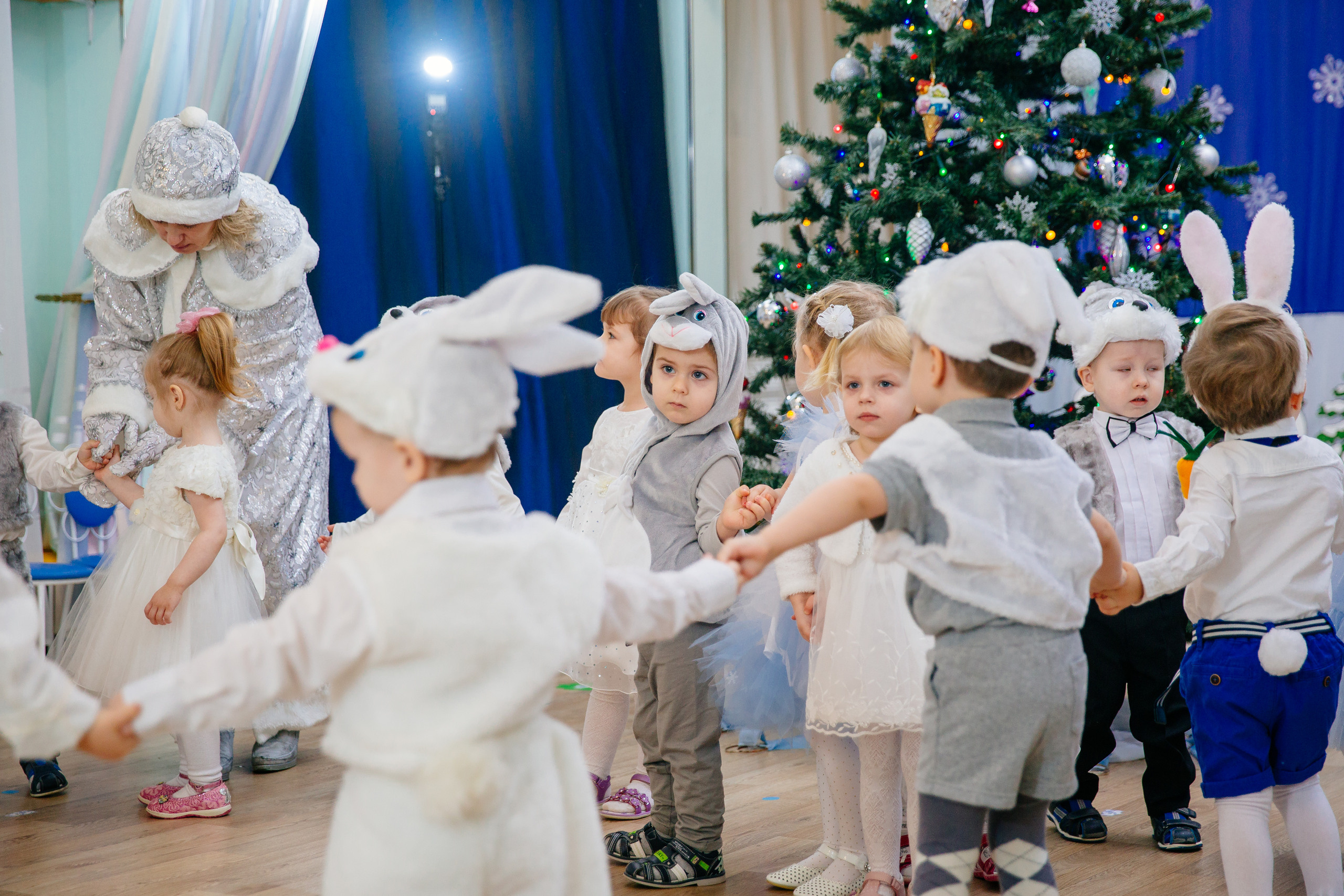 Малыши утренник. Детский и семейный фотограф в Санкт-Петербурге Елена Крюкова