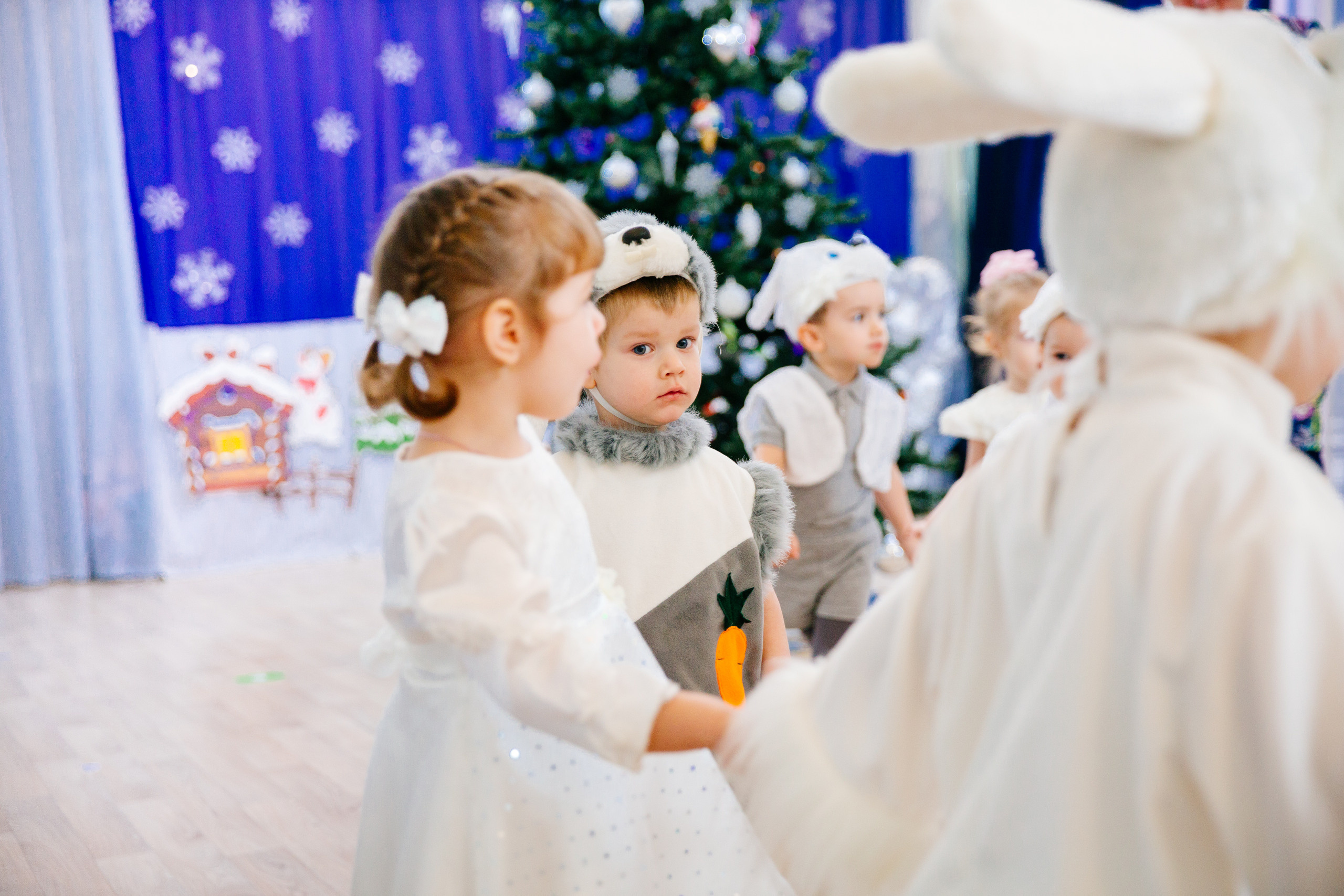 Малыши утренник. Детский и семейный фотограф в Санкт-Петербурге Елена Крюкова