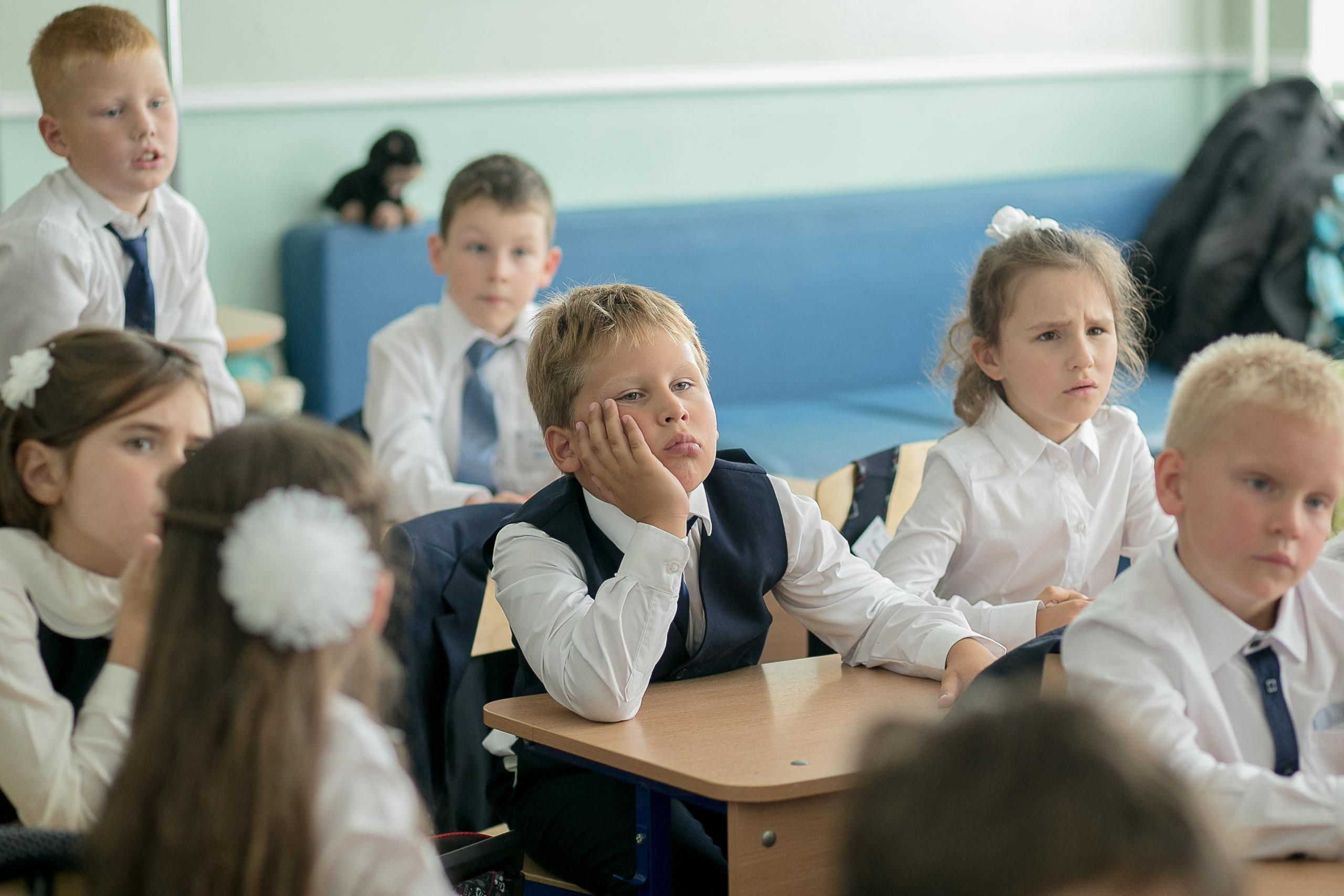 Фотосъемка в первом классе. Детский и семейный фотограф в Санкт-Петербурге Елена Крюкова