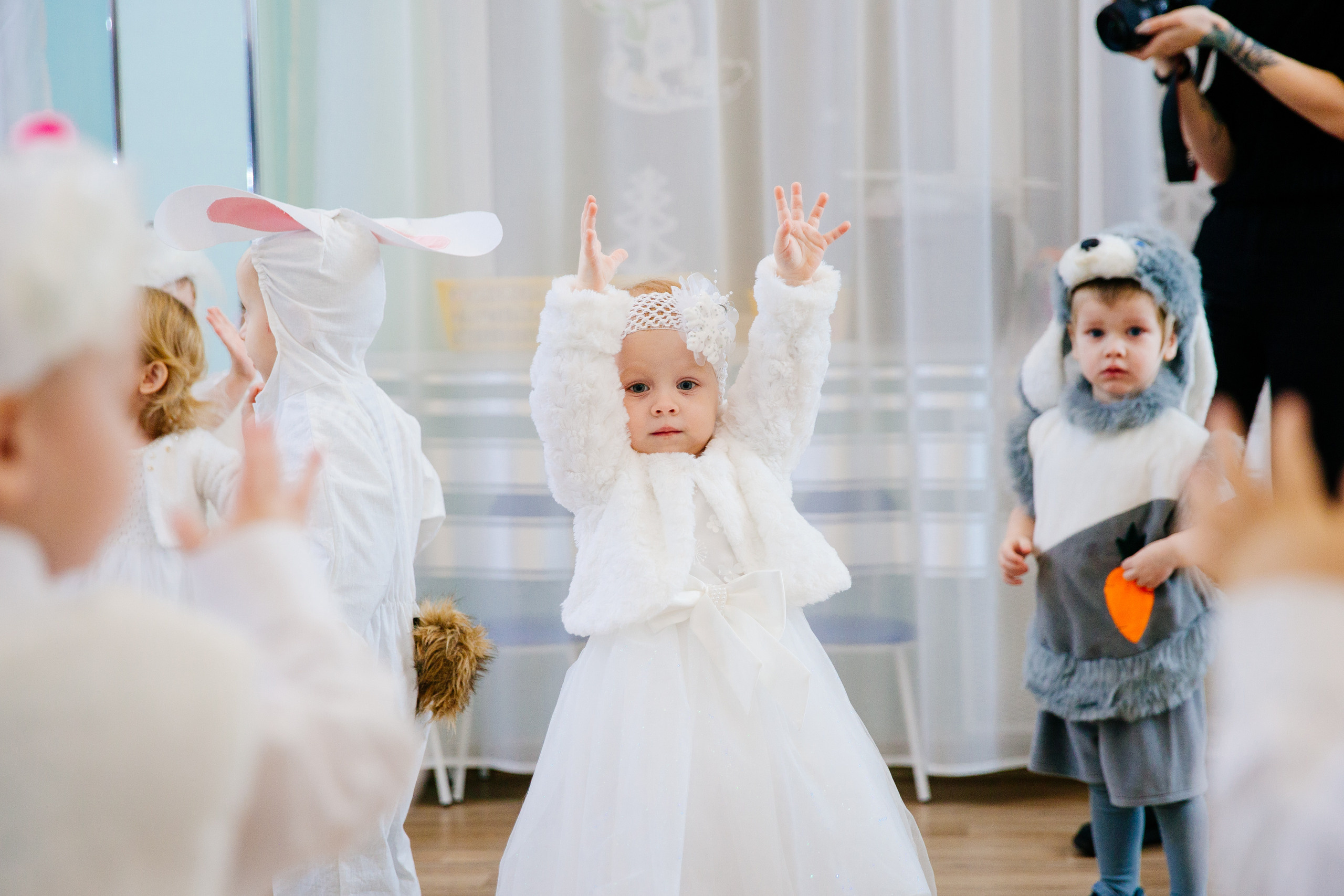 Малыши утренник. Детский и семейный фотограф в Санкт-Петербурге Елена Крюкова