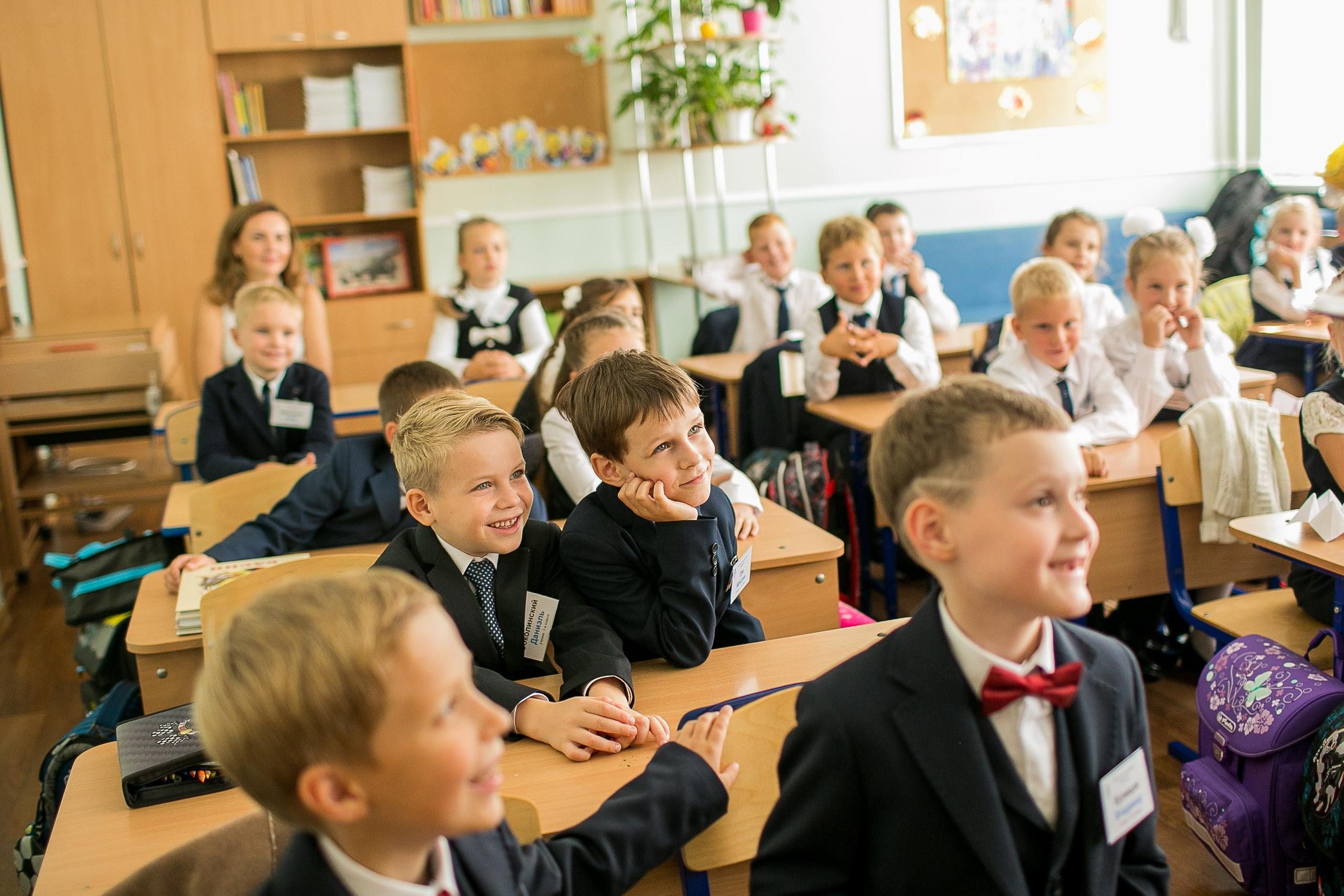 Фотосъемка в первом классе. Детский и семейный фотограф в Санкт-Петербурге Елена Крюкова