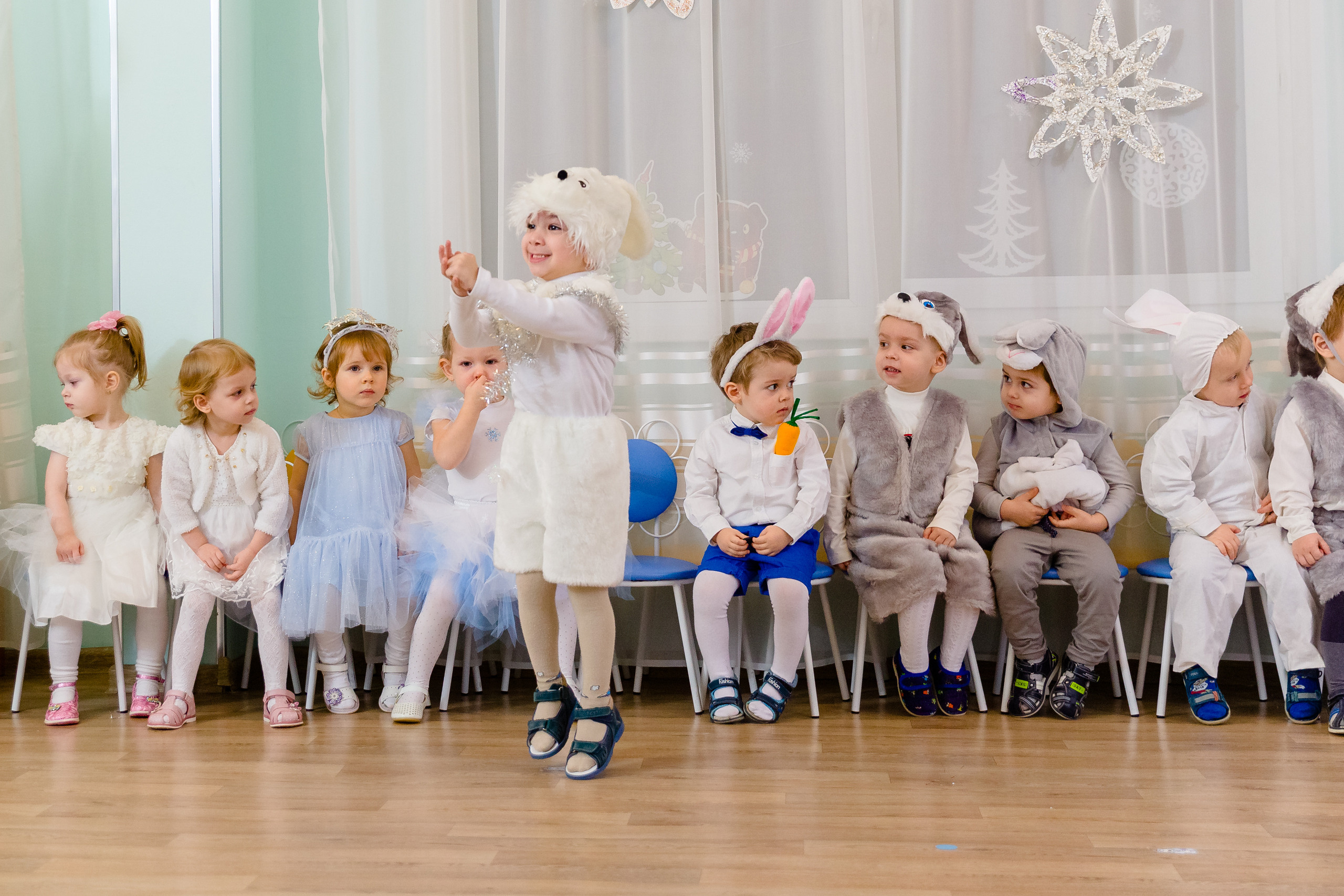 Малыши утренник. Детский и семейный фотограф в Санкт-Петербурге Елена Крюкова