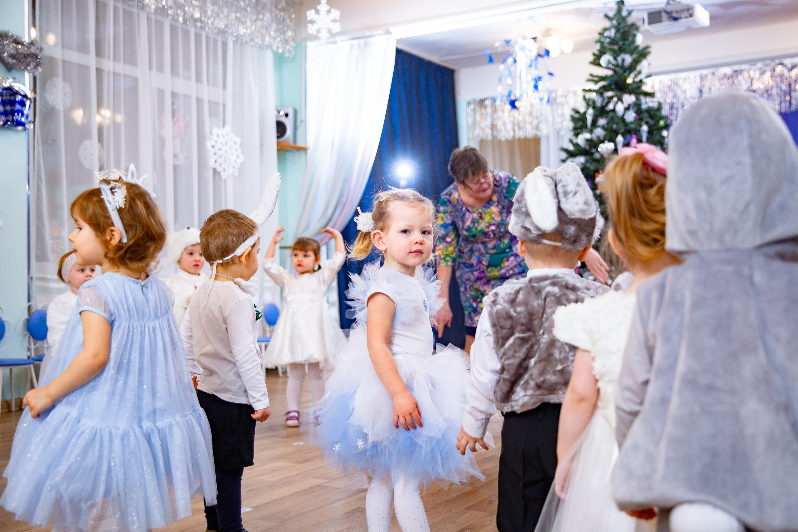 Малыши утренник. Детский и семейный фотограф в Санкт-Петербурге Елена Крюкова