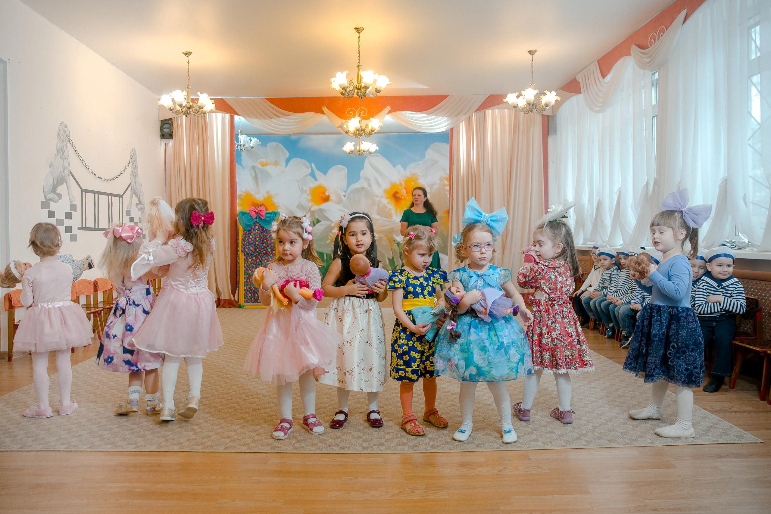 Утренник весна. Детский и семейный фотограф в Санкт-Петербурге Елена Крюкова