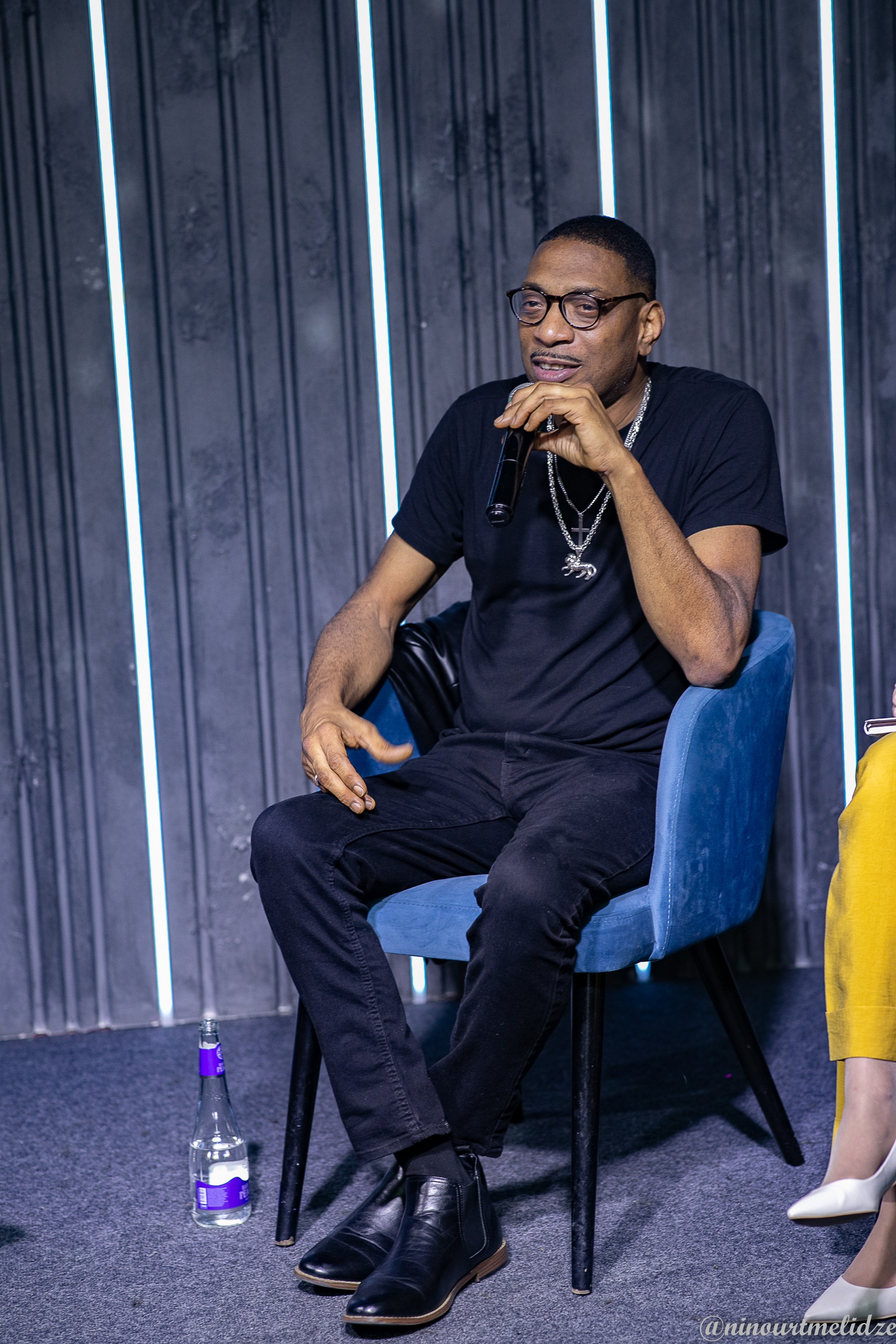 Пресс конференция Kevin Maccoy. Art photographer Nino