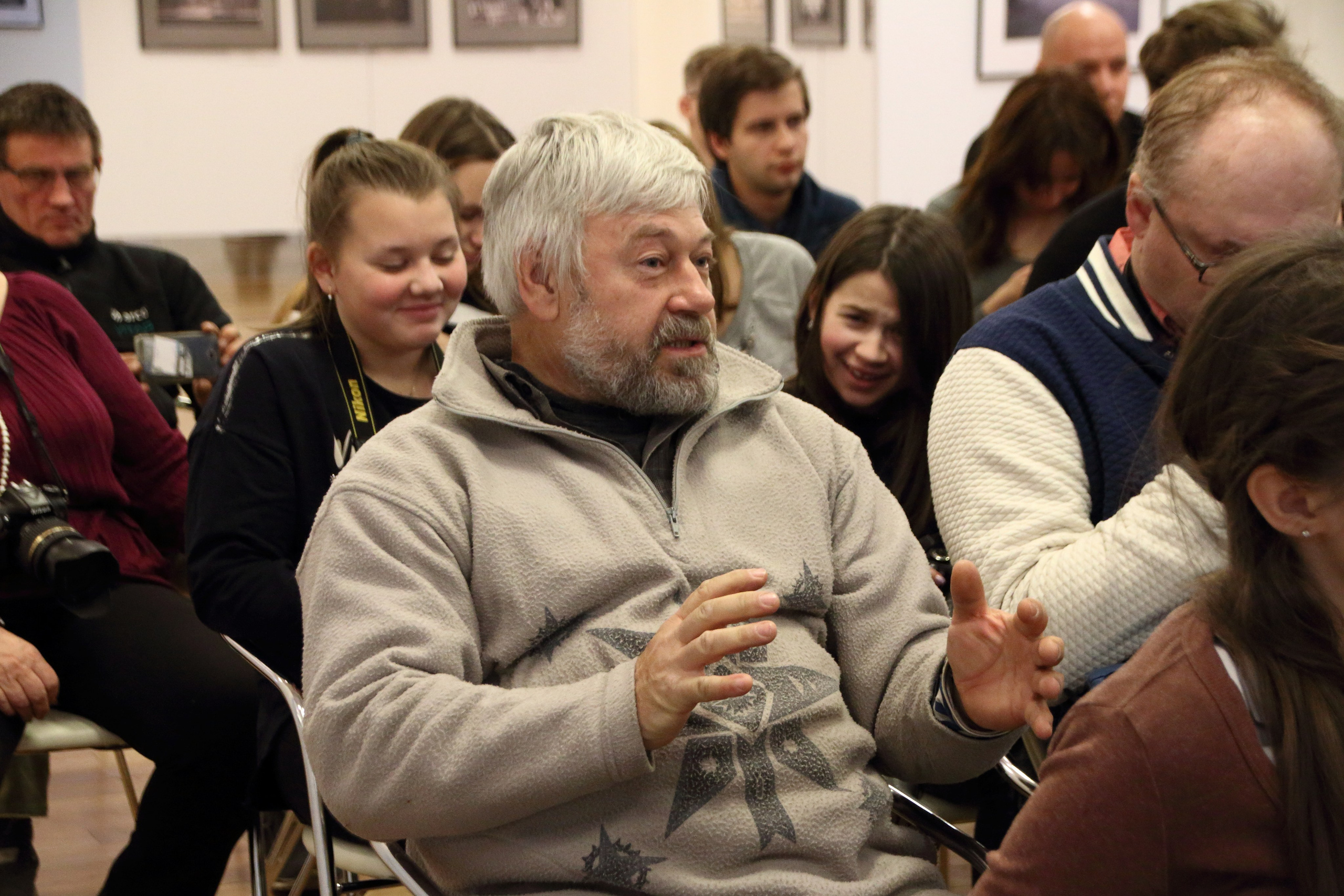 30.10.2018 Творческая встреча Георгия Фролова. Фотообъединение Самарского областного отделения Союза журналистов России