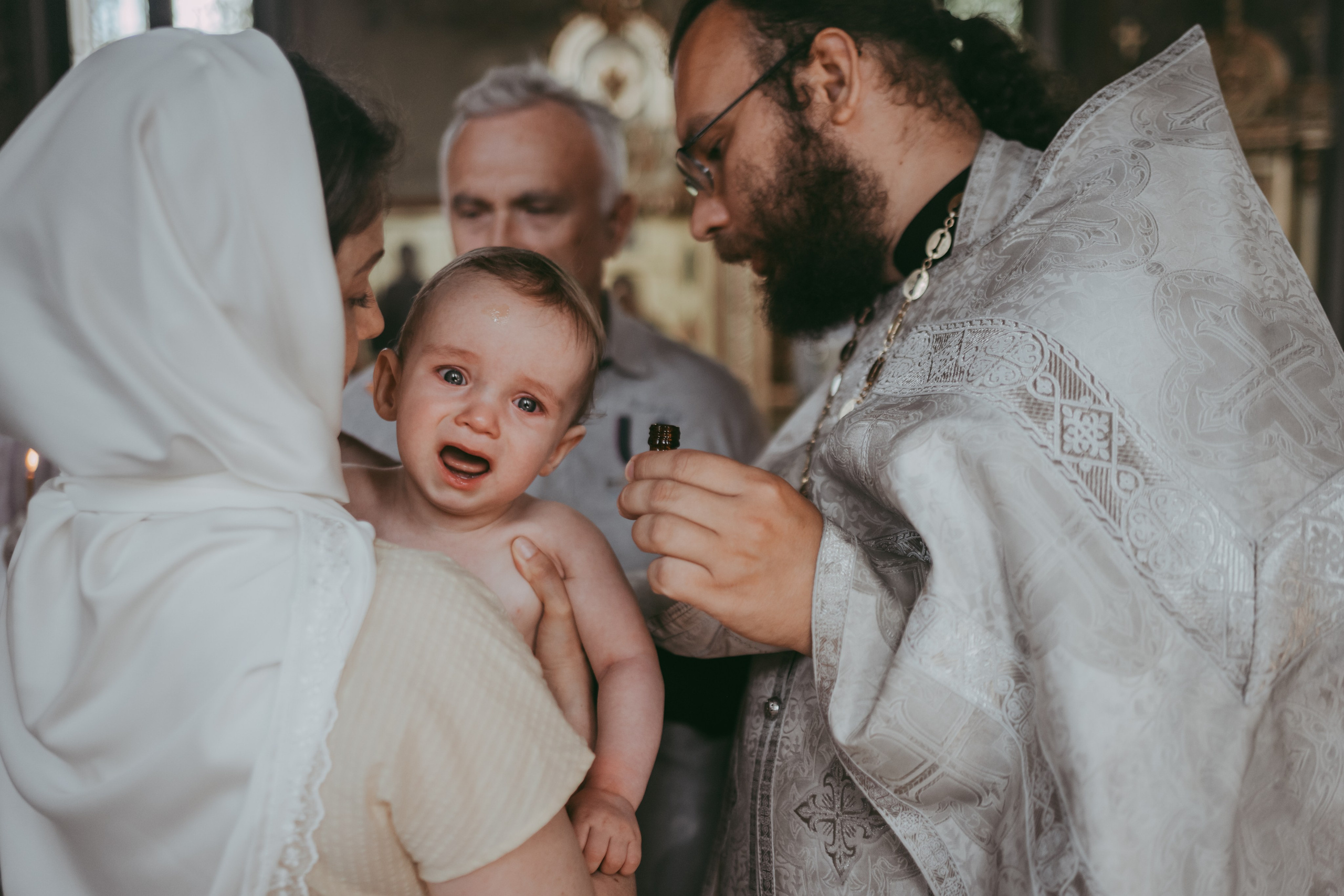 Крещение Стаса. Семейный фотограф в Москве и Подмосковье Иванова Нина