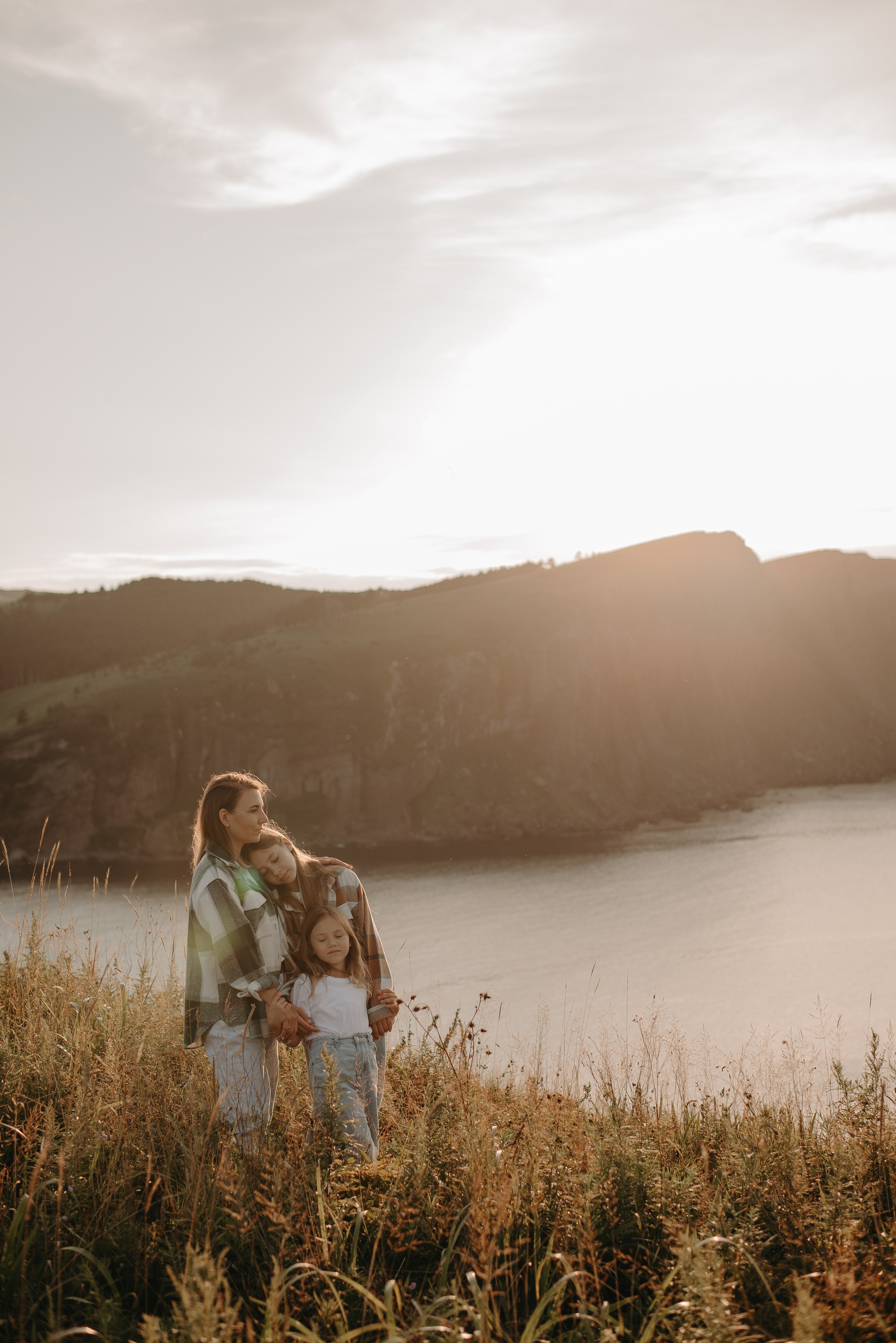 Наташа, Соня и Ксюша. Ирина Метелица фотограф на Шикотане