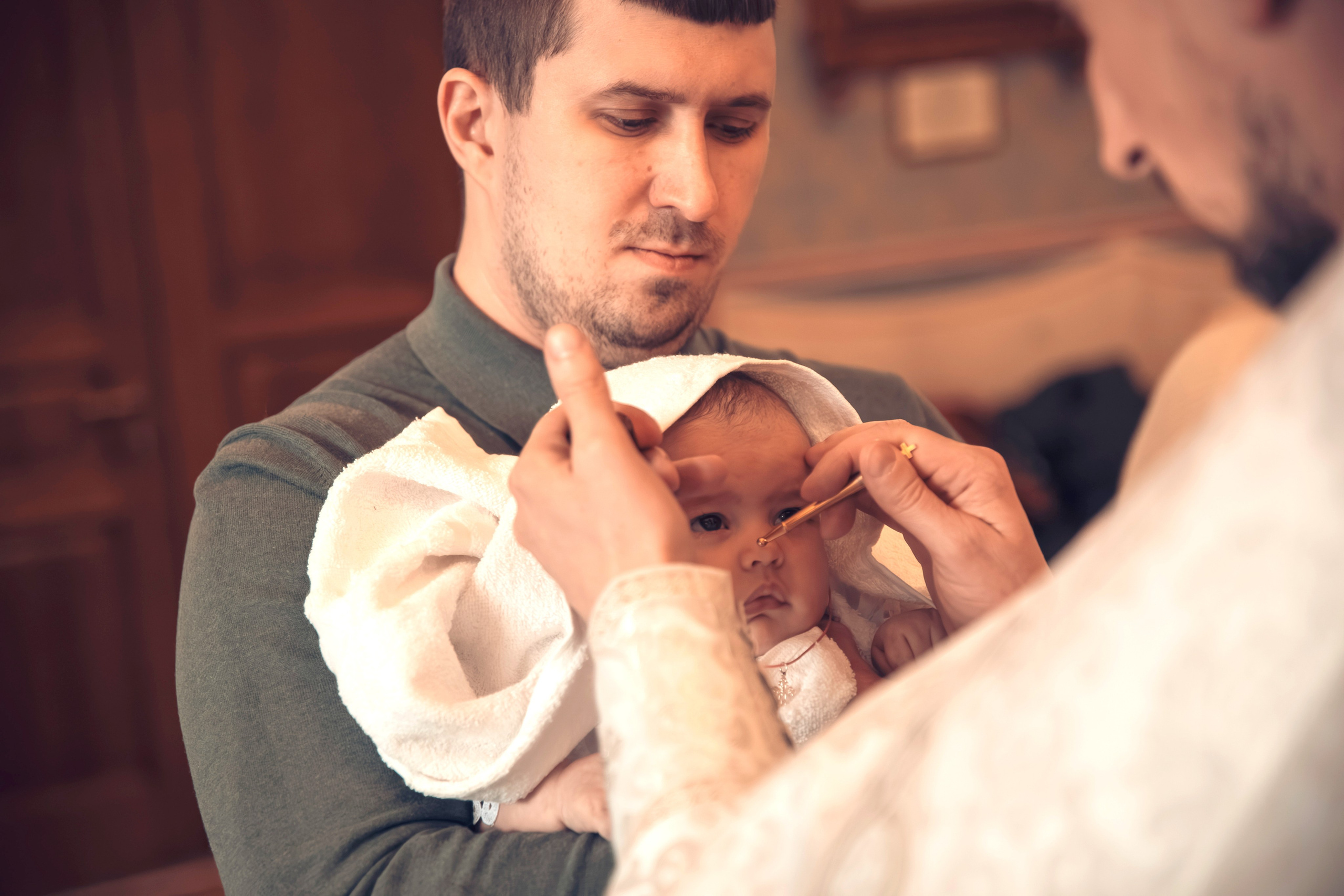 Крещение Анны и Екатерины. ТОП Фотограф на Крещение и Венчание Железногорск Алексей Мещеряков