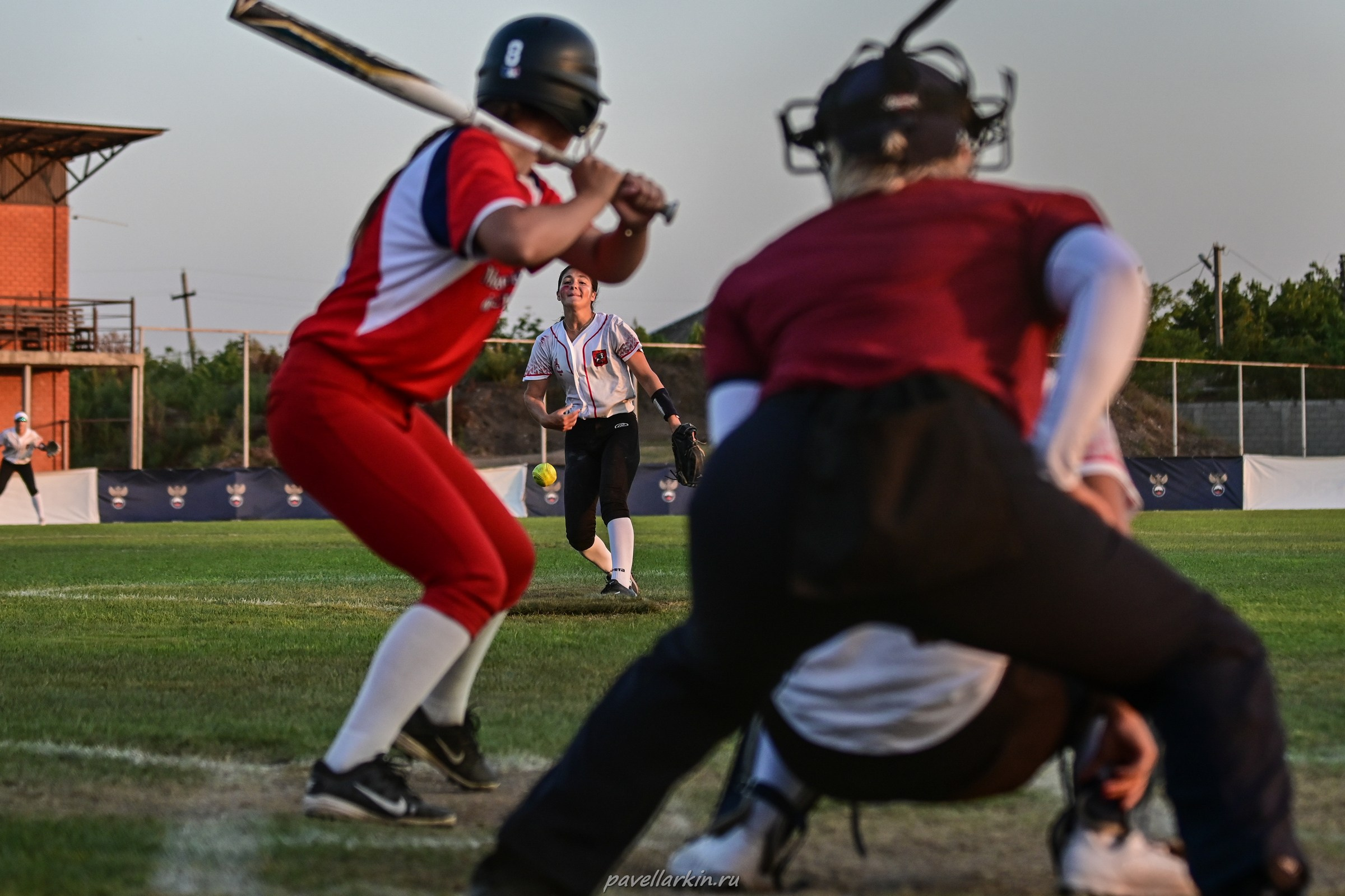 Софтбол: Финал юношеской спартакиады 2025 года. Спортивный фотограф, фотожурналист Павел Ларькин