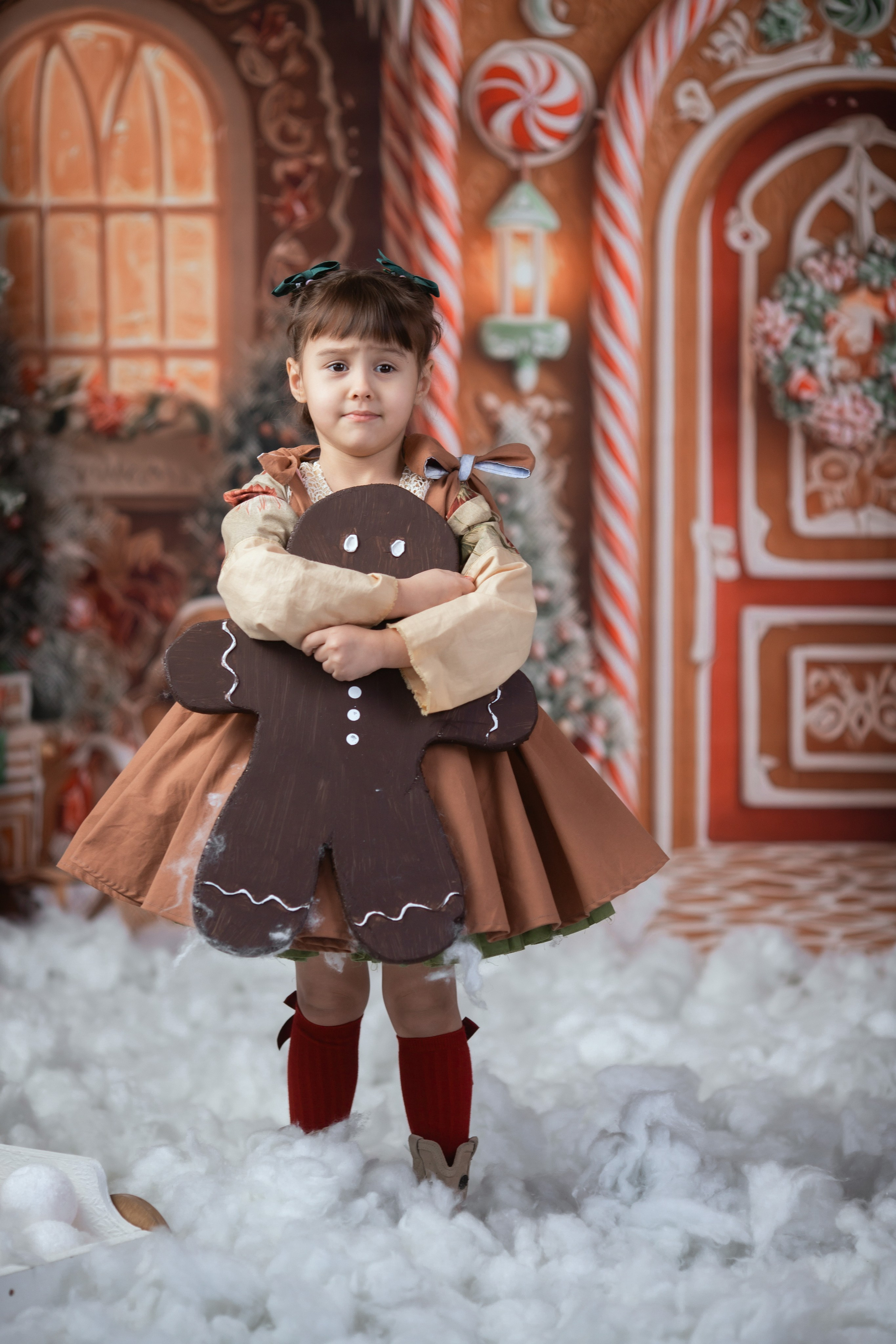 Детский фотопроект «Пряничный домик». Фотостудия Фонарь