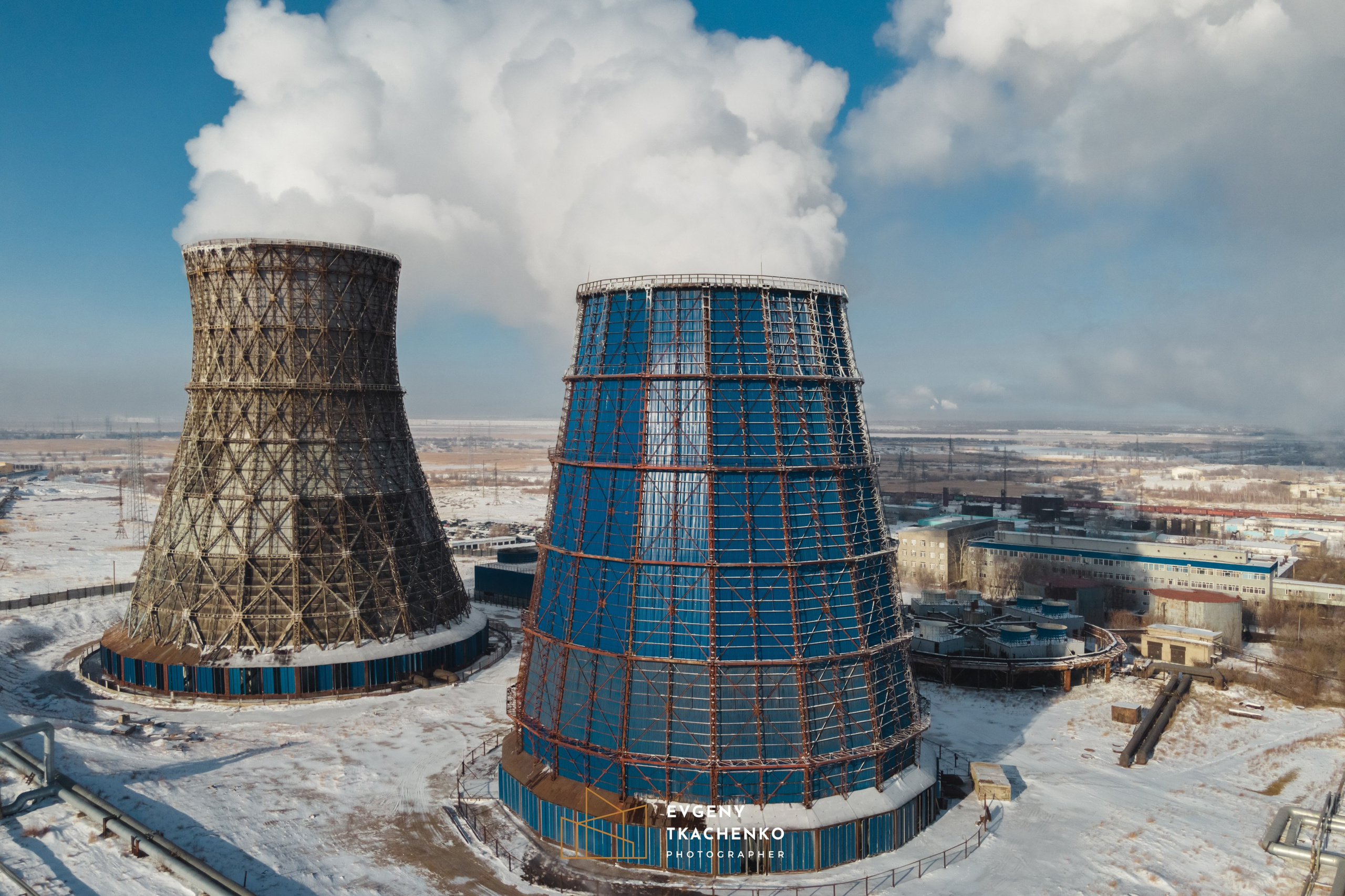 Карагандинская ТЭЦ-3. Архитектурный и интерьерный фотограф в Казахстане