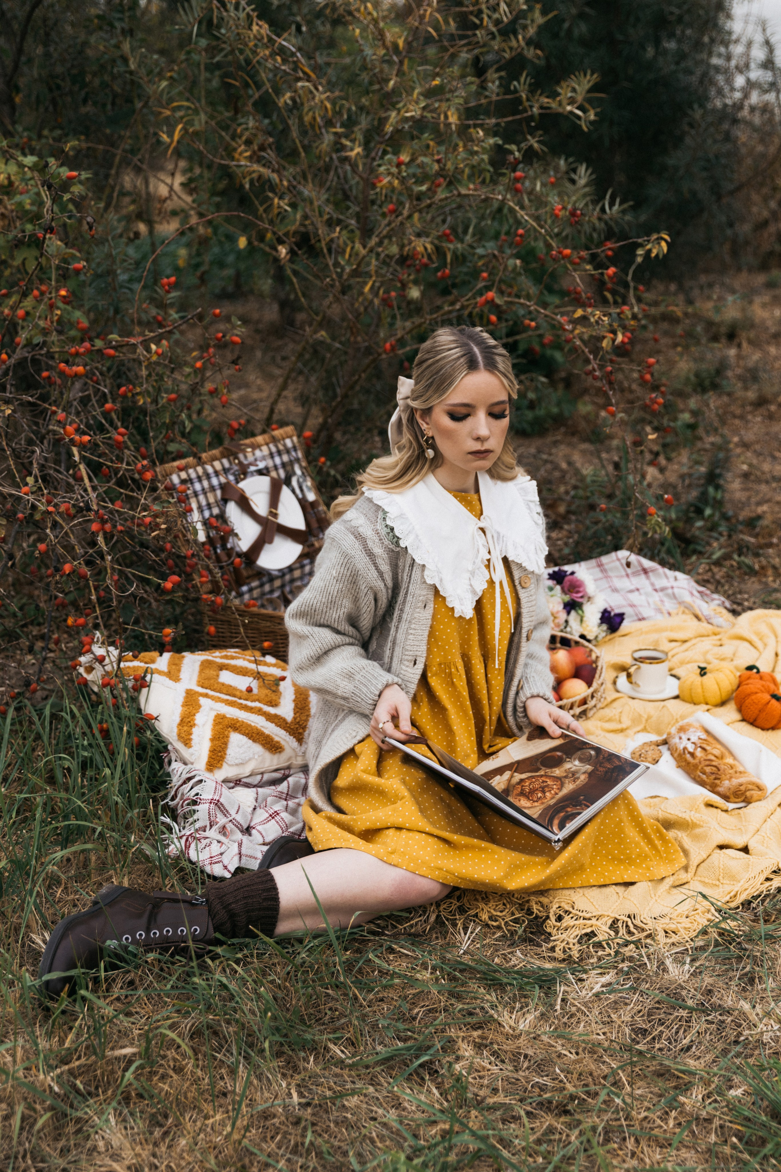 Осенний пикник. Женский и семейный фотограф в Туле Катя Вуколова