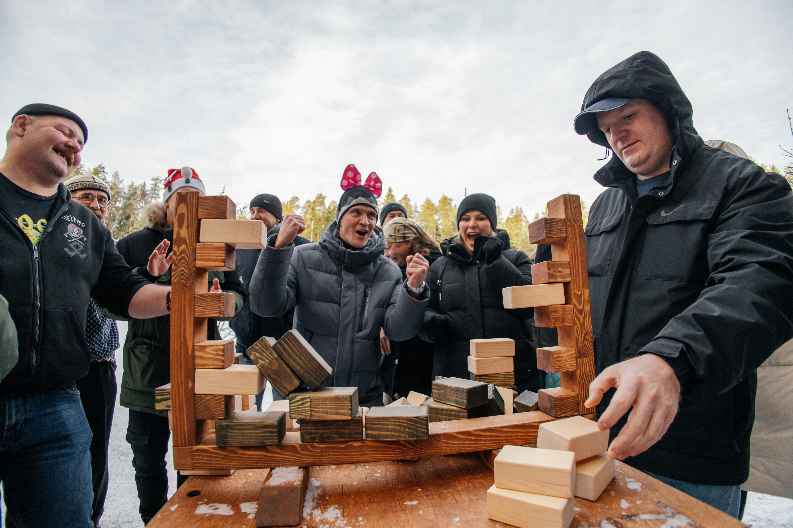 Зимний корпоратив в Царство Королевство. Фотограф в Санкт-Петербурге Виктория Безверхая