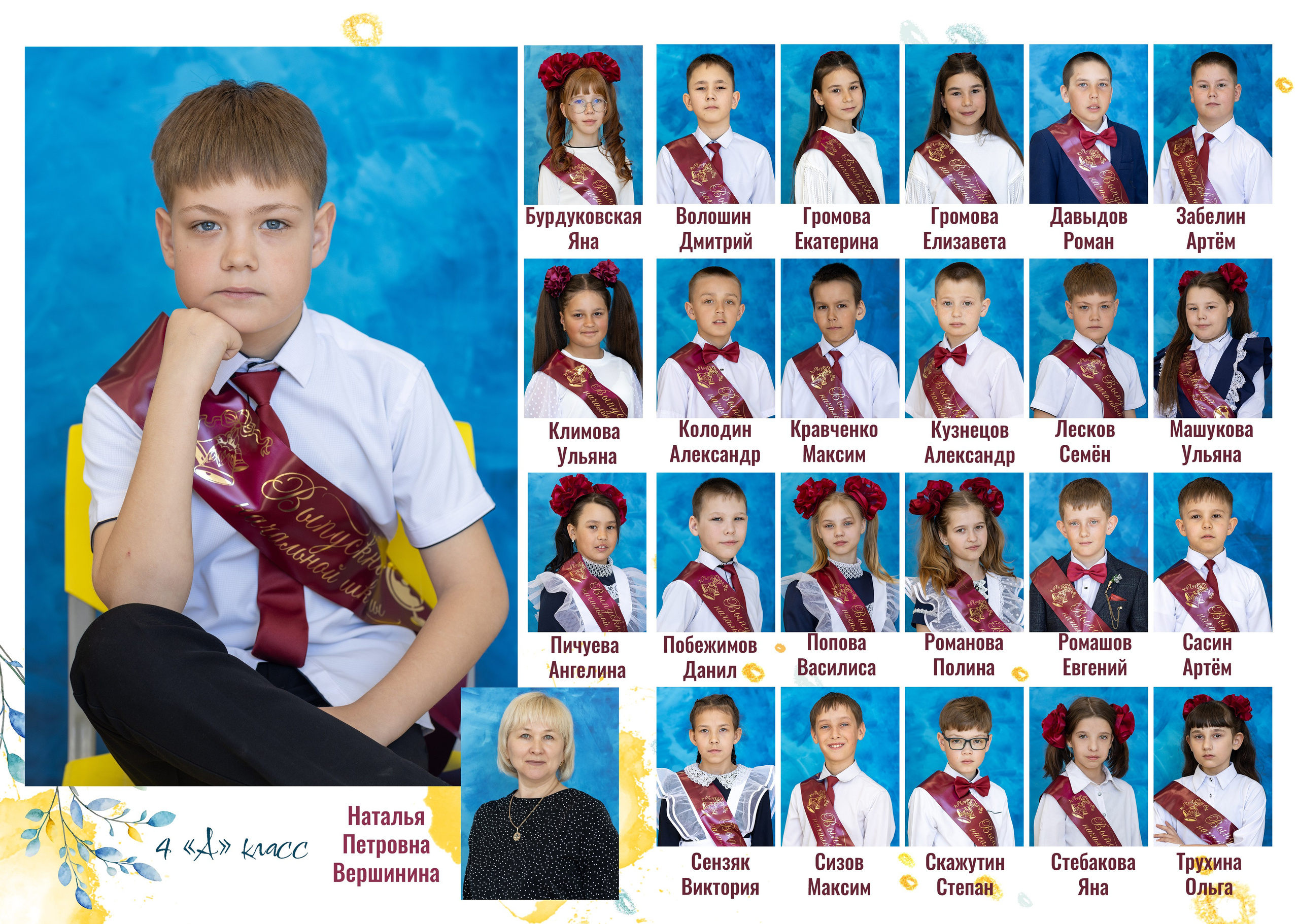 Примеры наполнения альбома. Школьный фотограф г. Чита