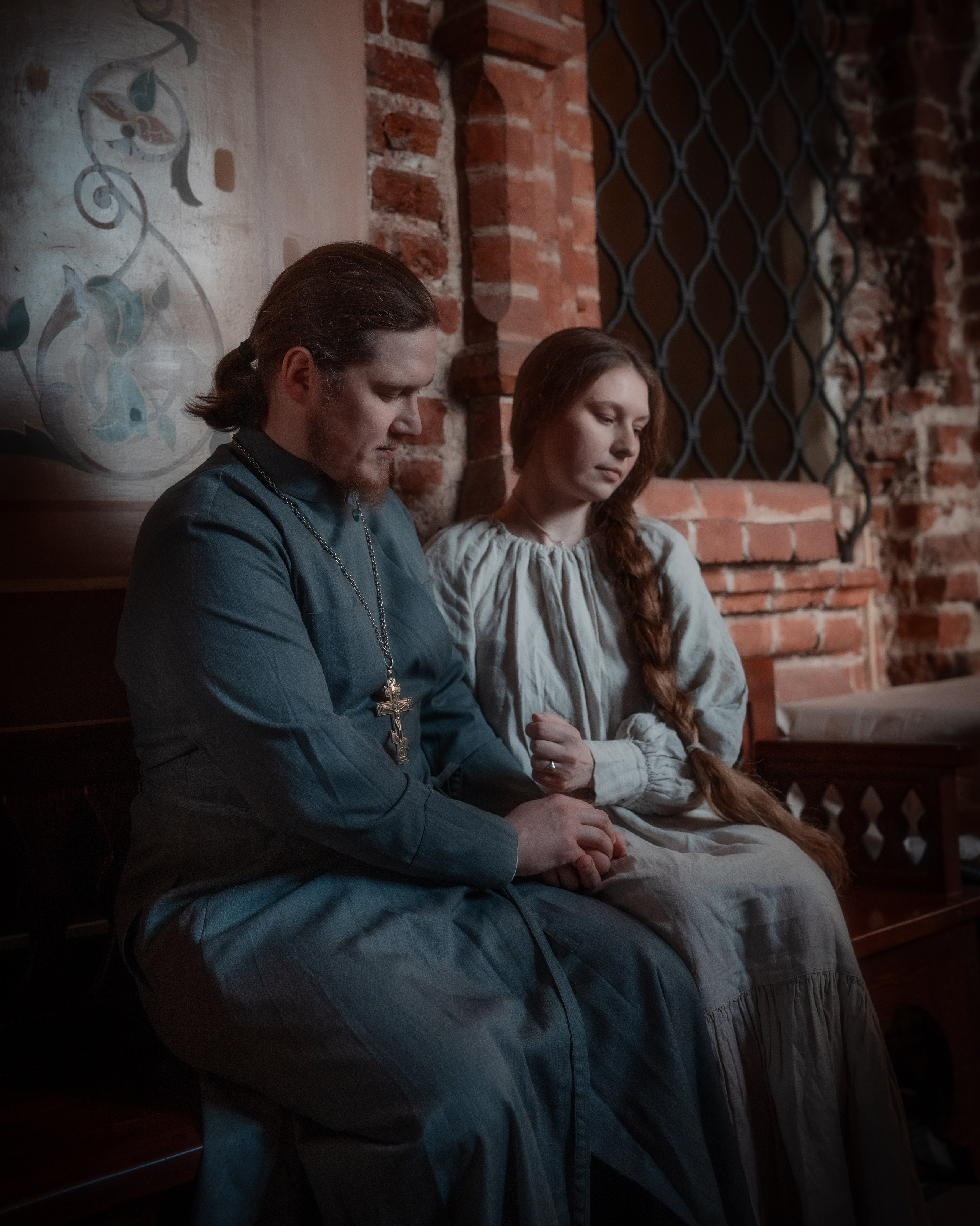 Отец Димитрий с матушкой. Shamirov Arkadiy