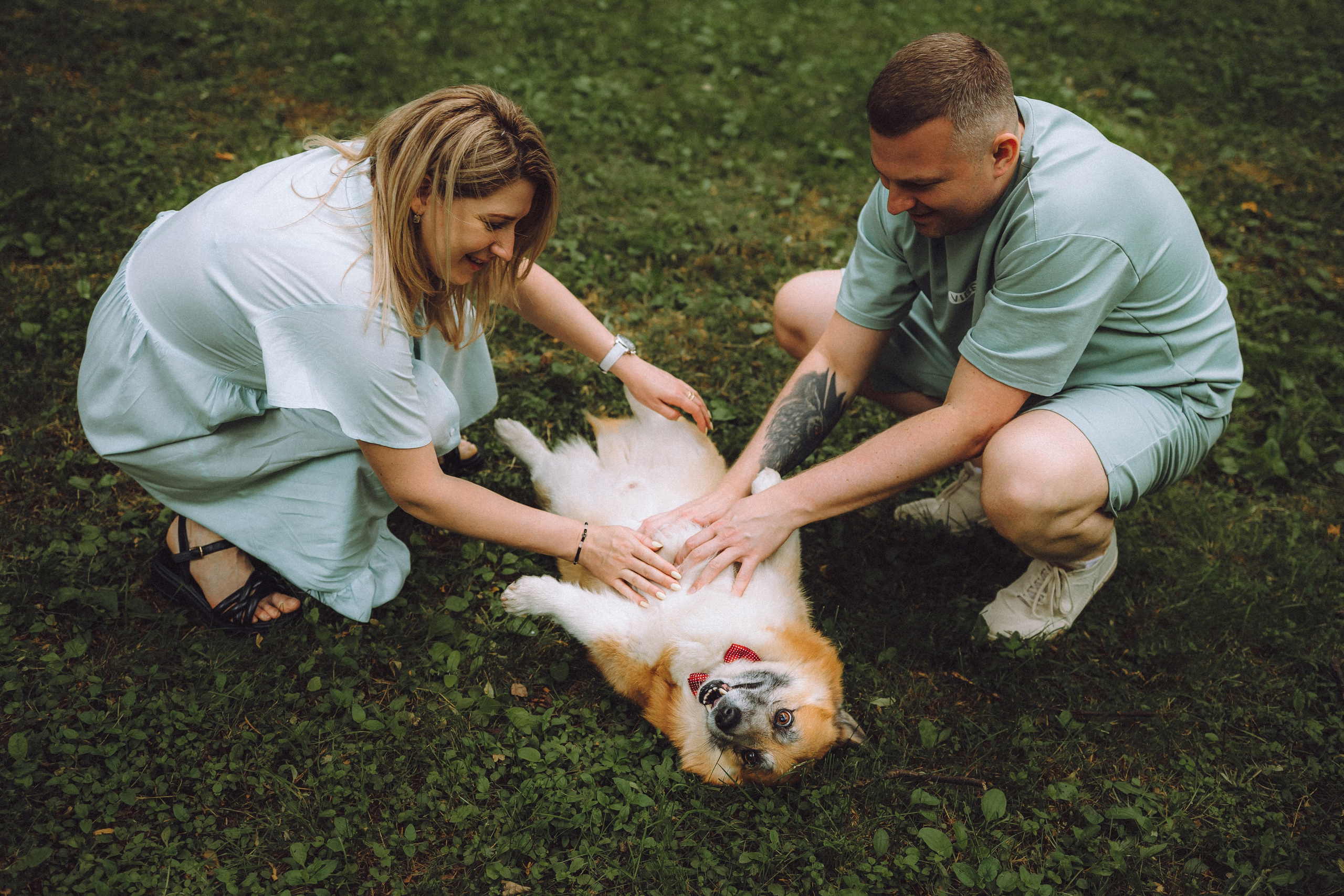 Ира, Леша и Харли