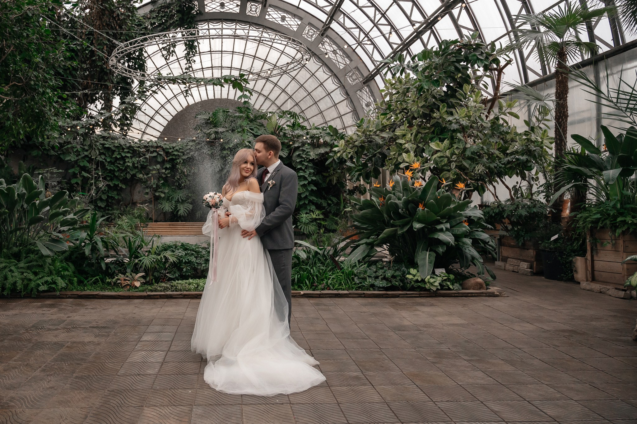 Оранжерея Таврического сада. Свадебный и семейный фотограф из Санкт-Петербурга Климов Анатолий