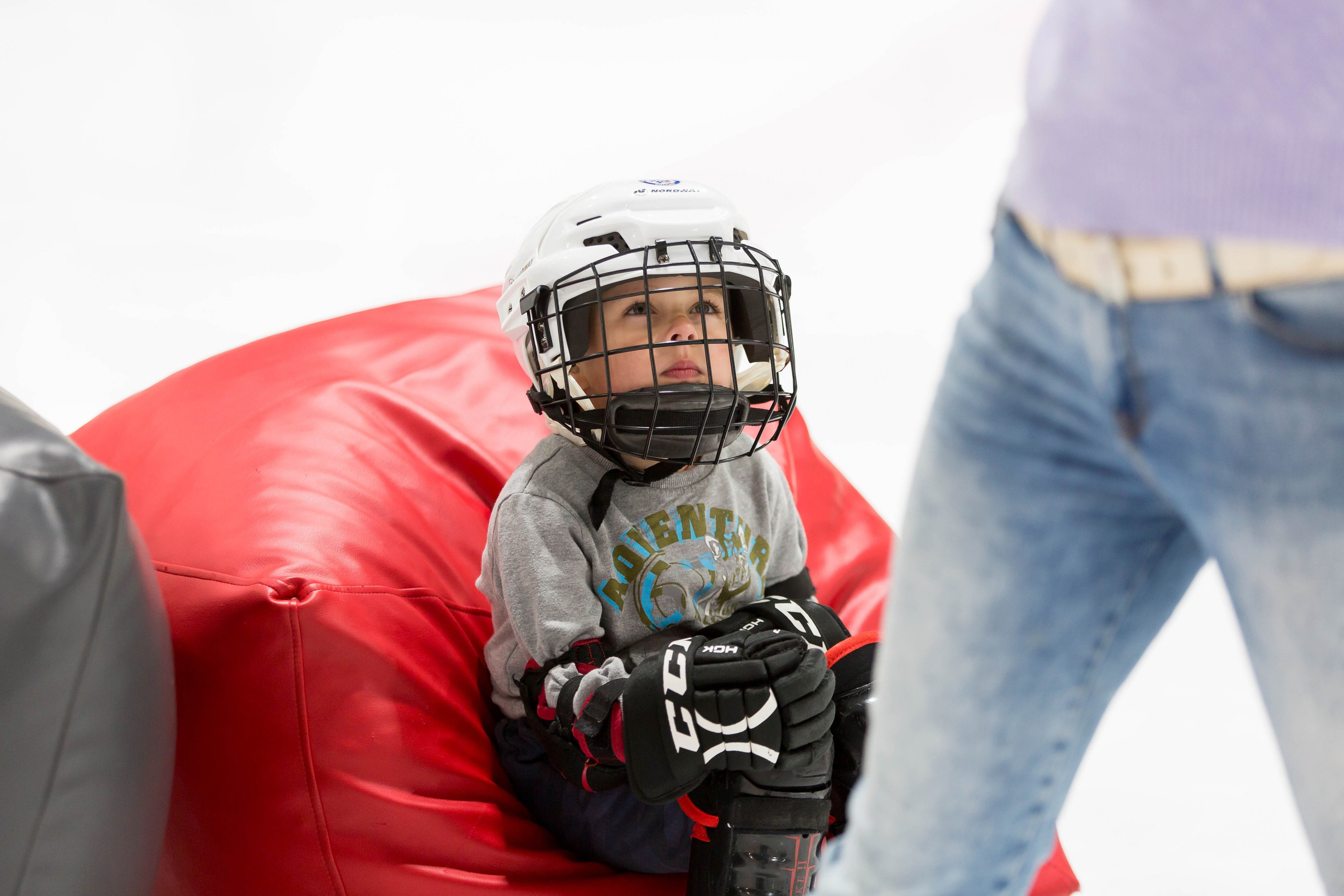 Хоккей для НПО «Аврора». Снимаю съемки