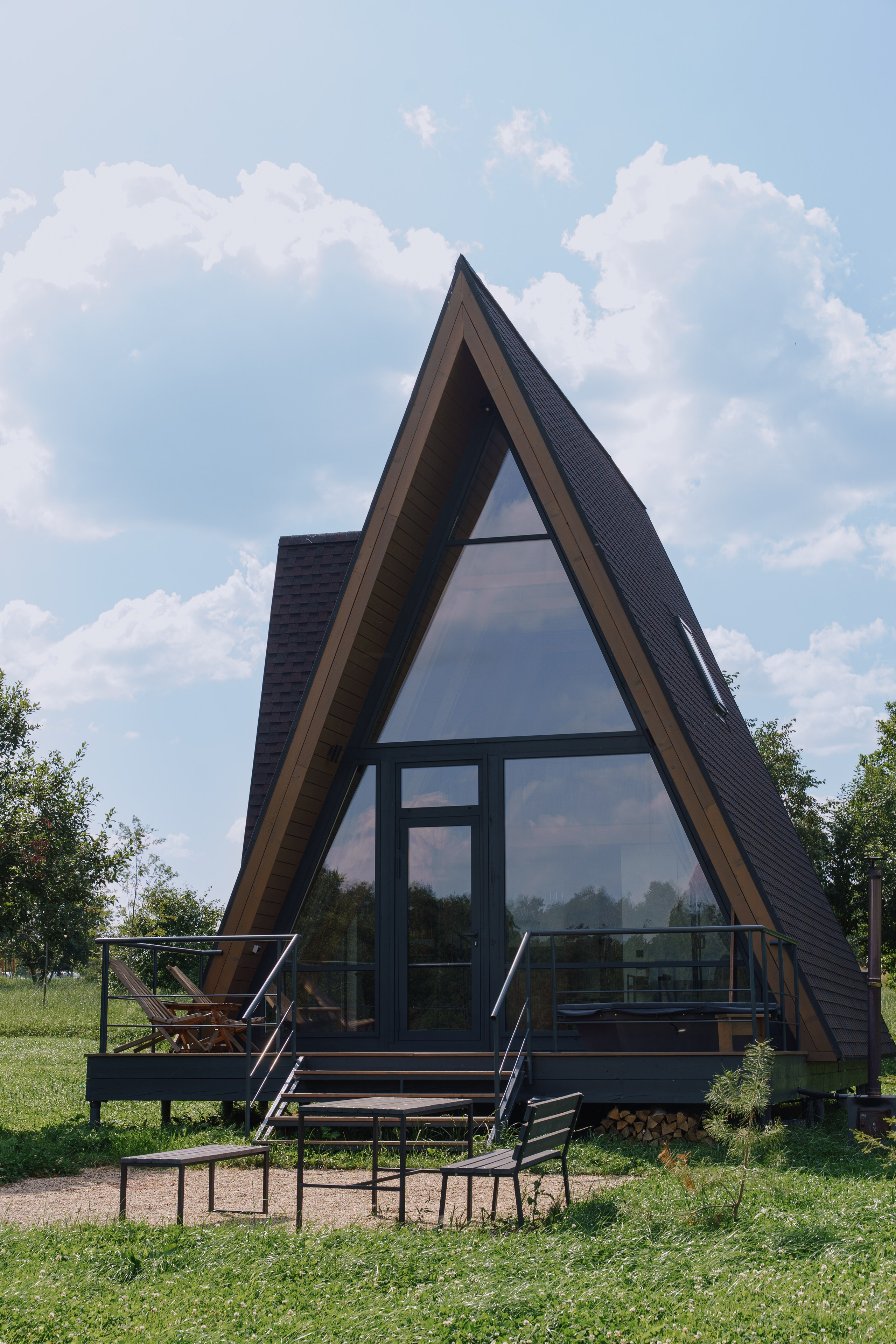 Глемпинг Трофимов берег Москва