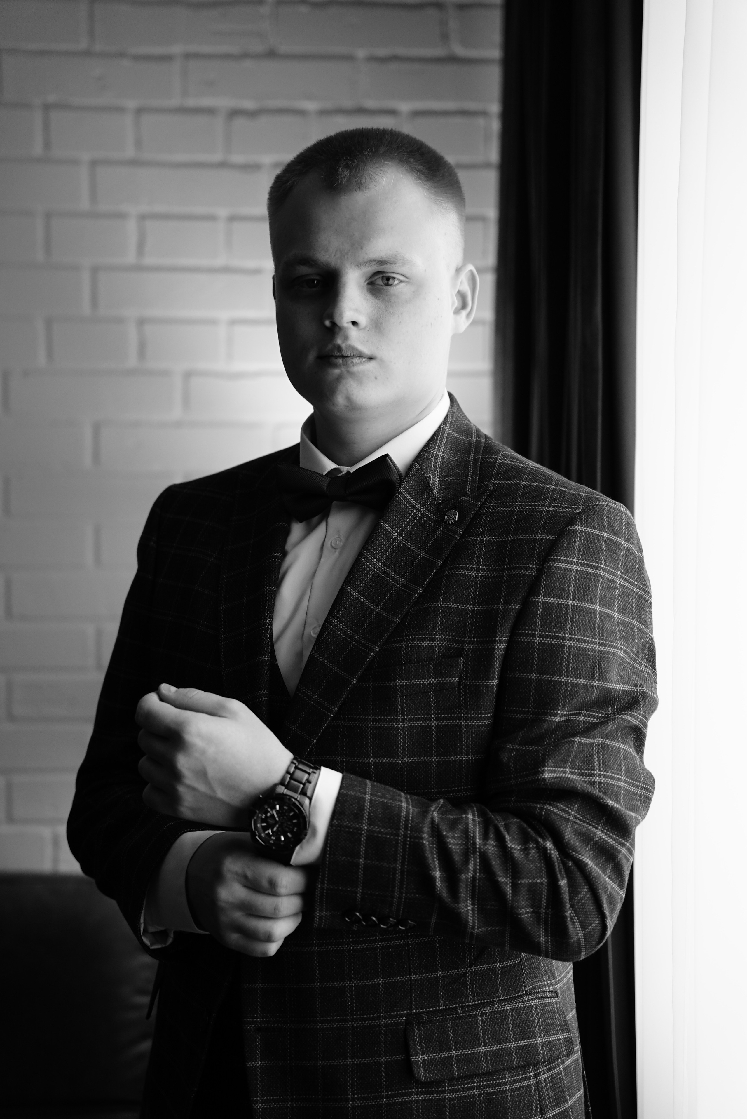 Антон и Маргарита чб. Свадебный фотограф в Самаре Анна Ковалева