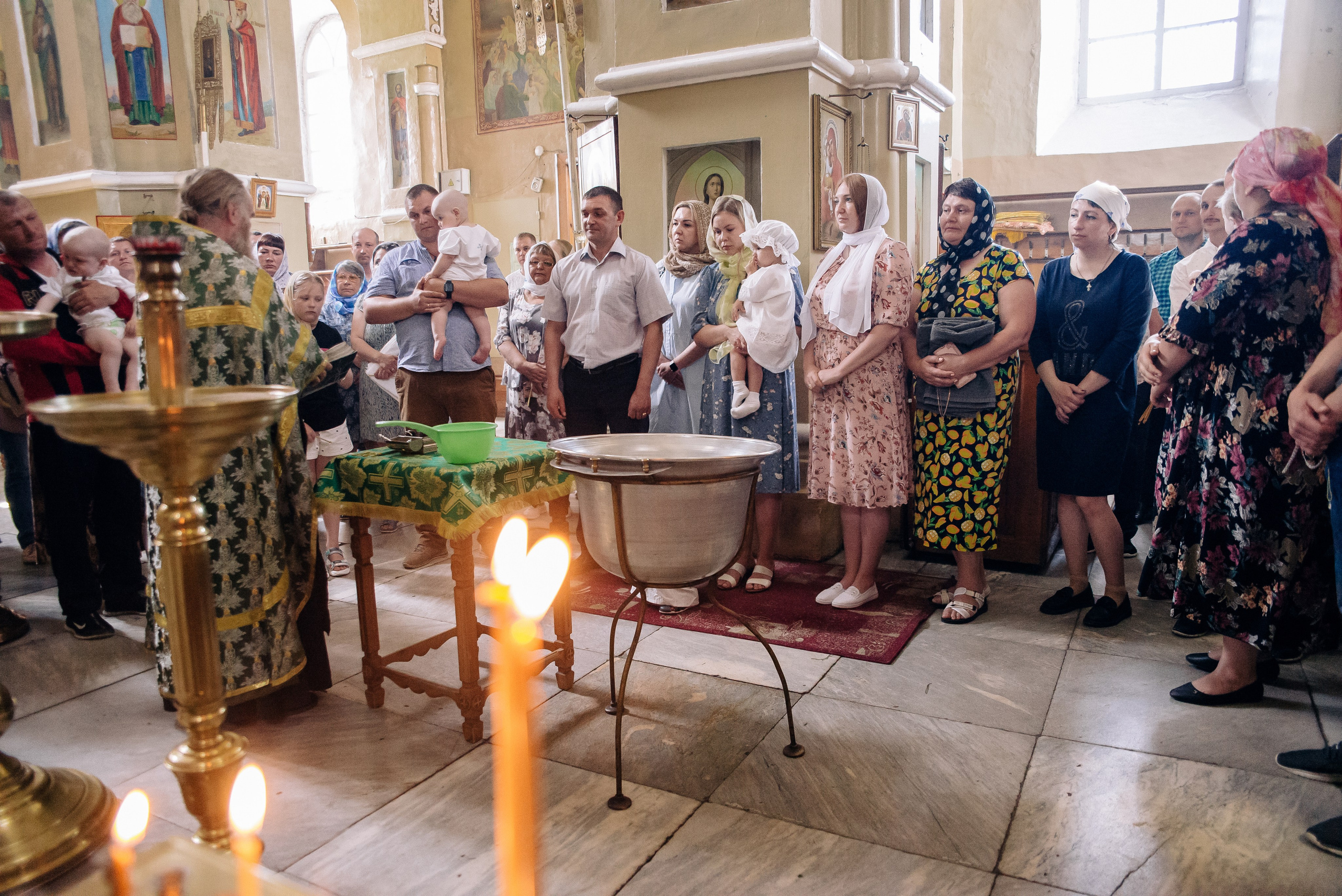 Таинство крещения Маргариты и Ивана. Фотограф — МАРИЯ МЕДВЕДЕВА