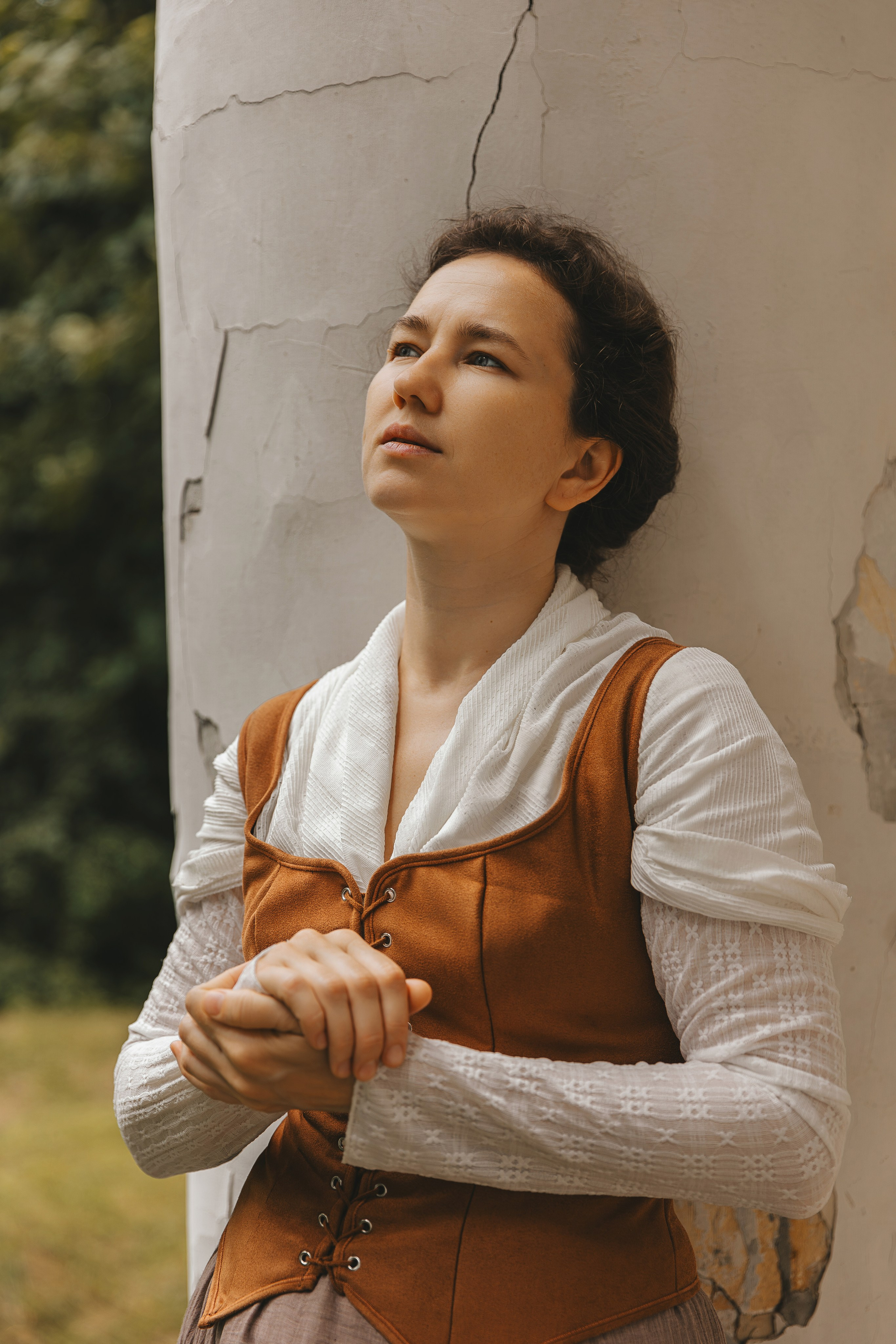 Женский портрет в историческом образе. Семейный и женский фотограф в Москве Надежда Воробьева