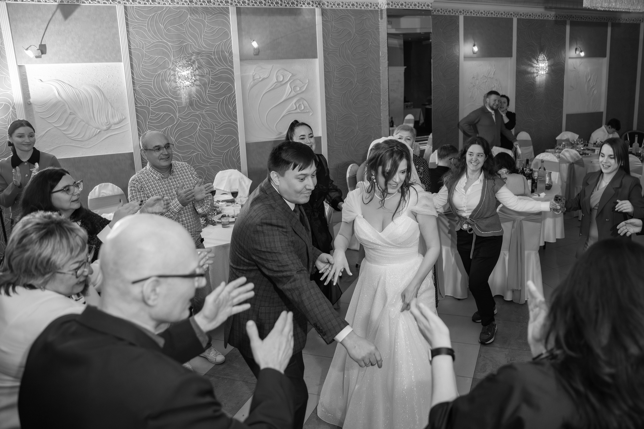 Репортаж Свадебного банкета Юлии и Романа. Семейный и женский фотограф в Москве Надежда Воробьева