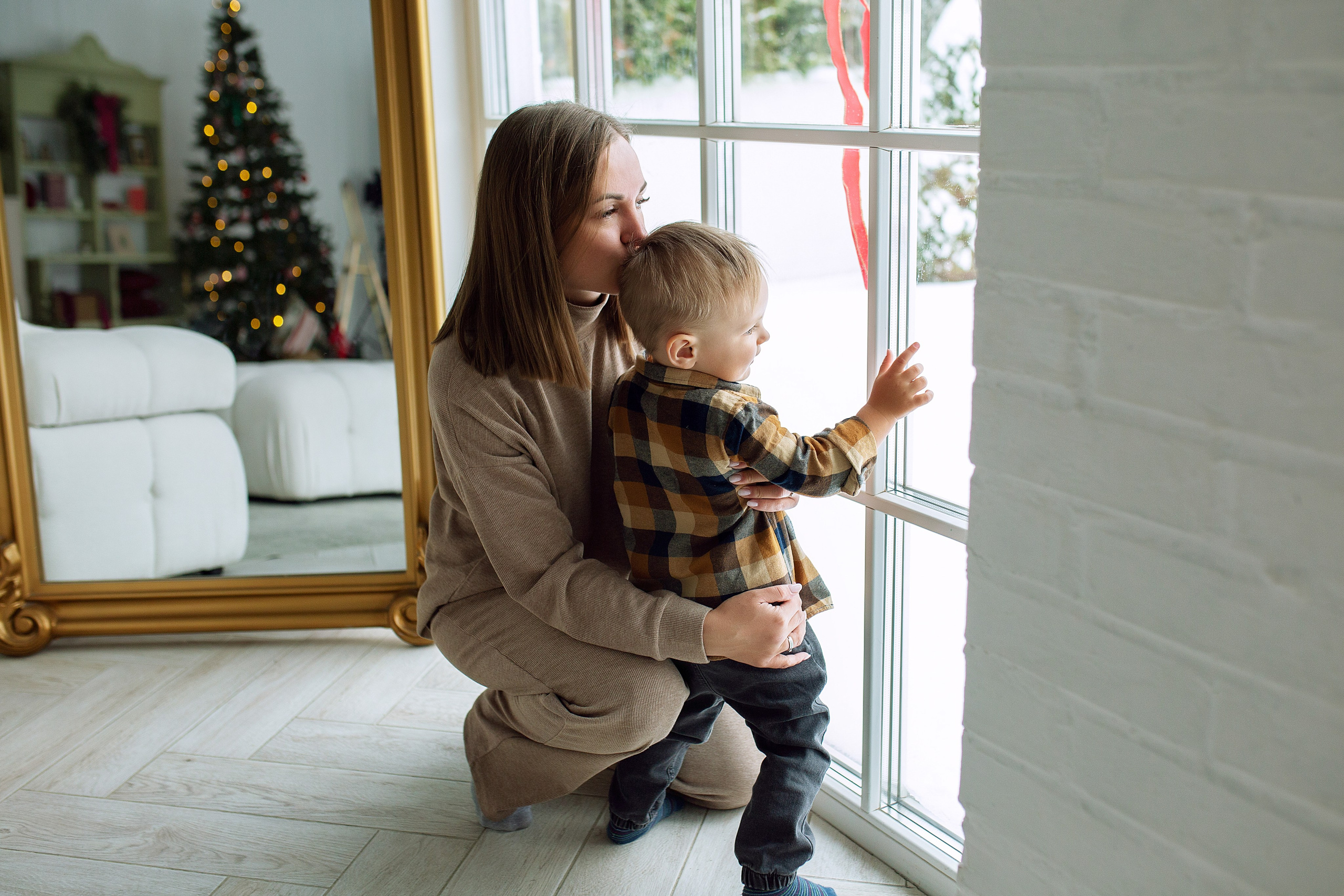 РОМА новогодняя фотосессия. Фотограф новорожденных Оксана Полевская