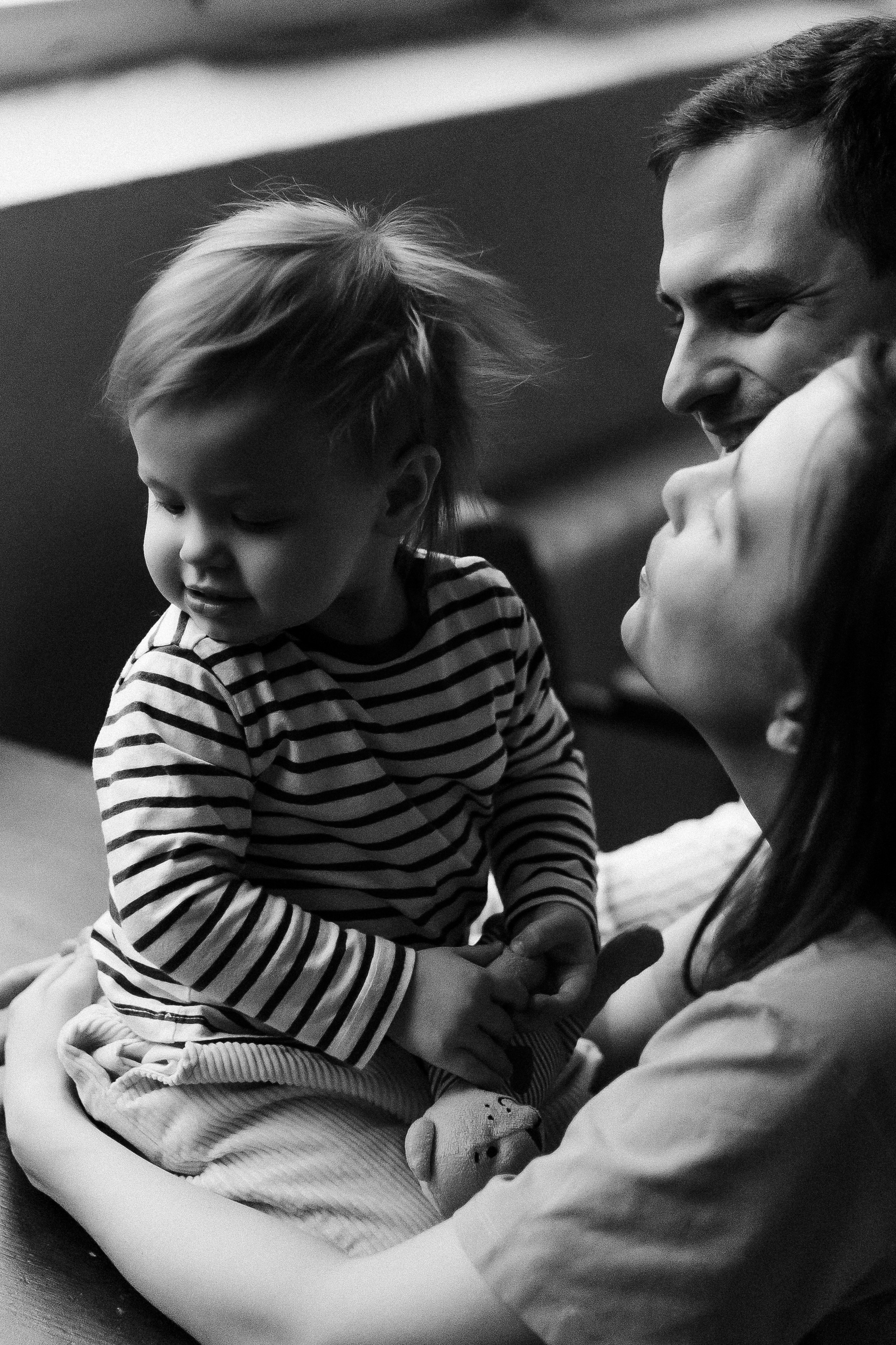 Сабина с мамой и папой