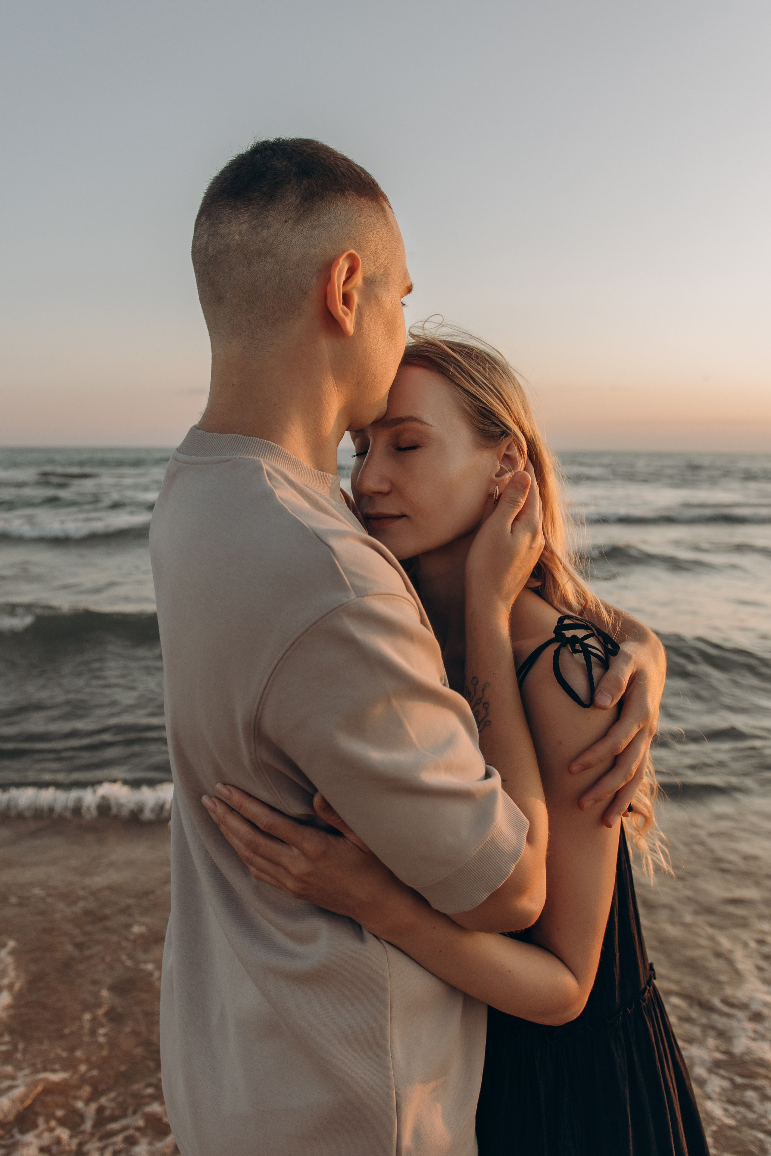 Иван и Наталья — когда солнце касалось горизонта. Семейный фотограф Новороссийск, Анапа, Геленджик — Юлия Давыдова